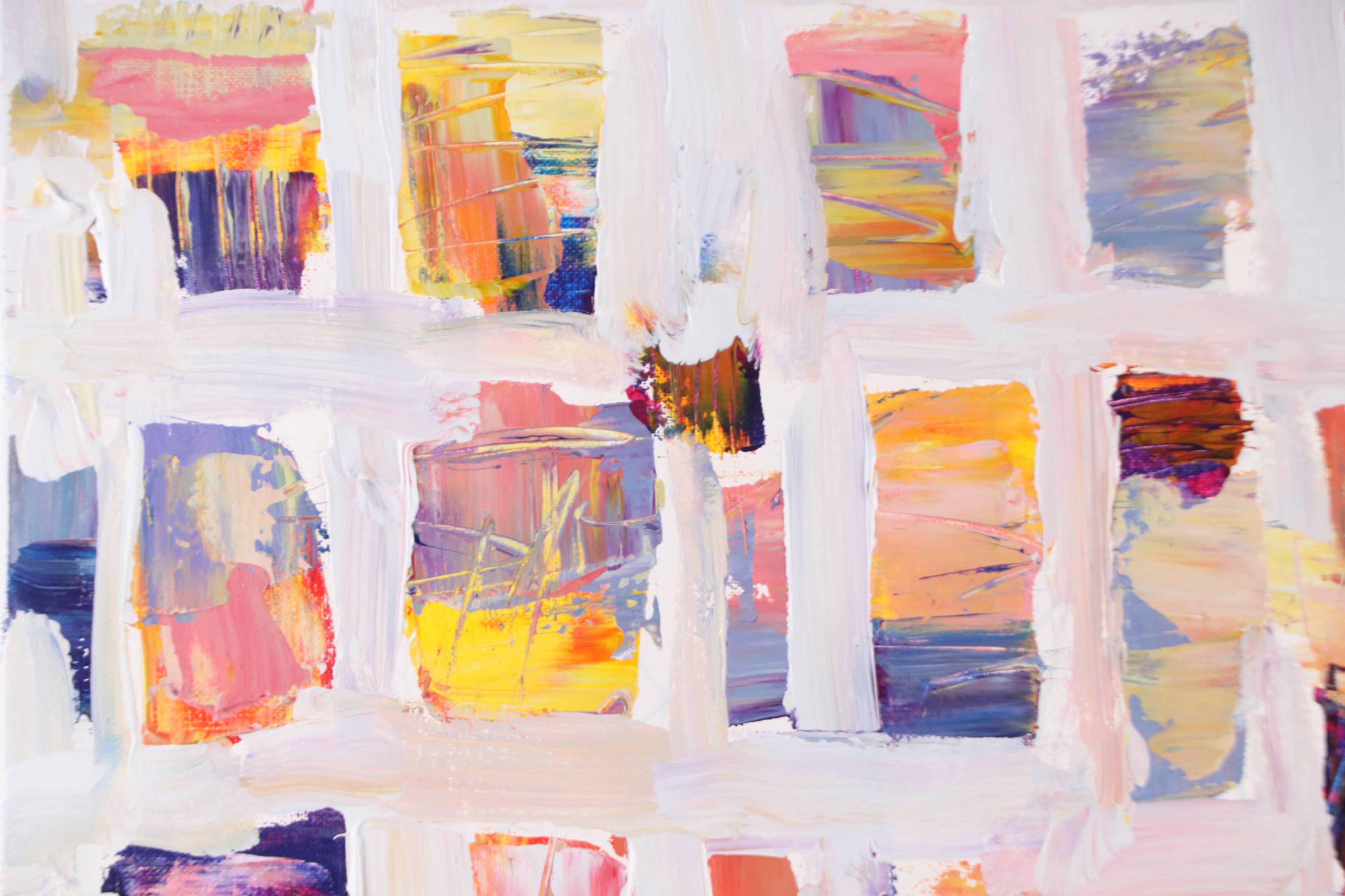 Leif Janek Abstract Acrylic Painting, 21st Century