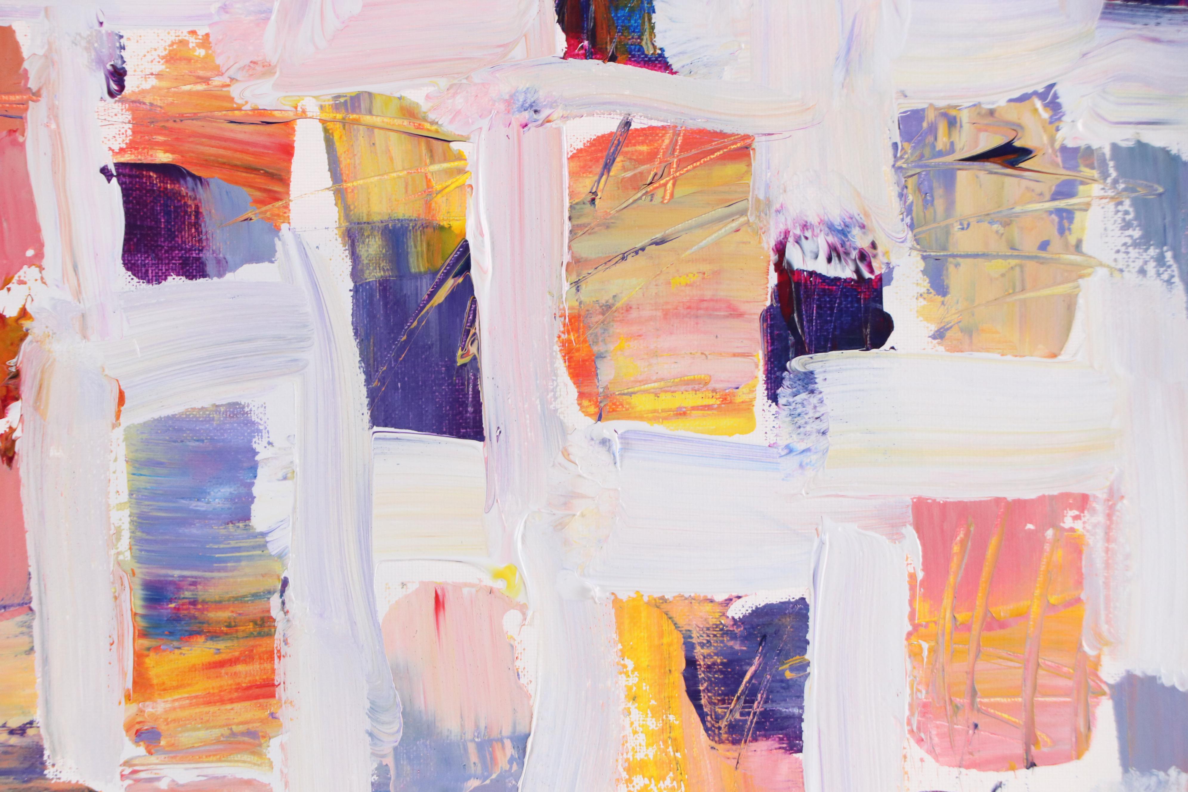 Leif Janek Abstract Acrylic Painting, 21st Century