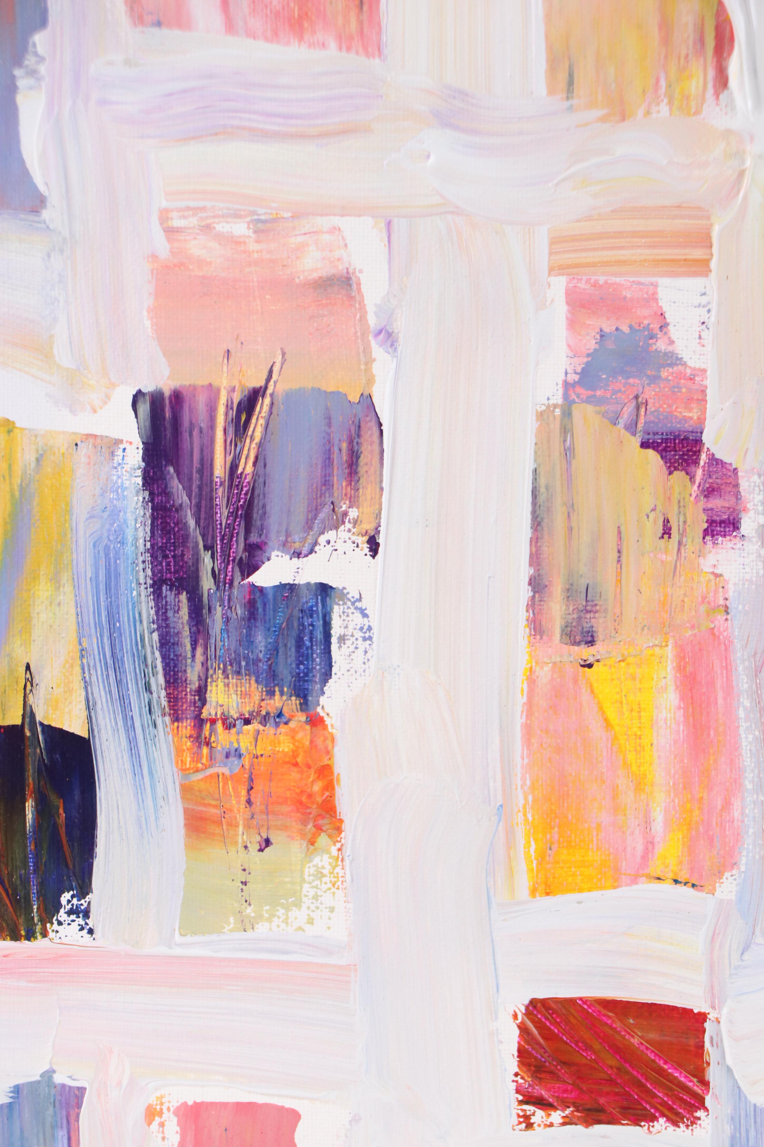 Leif Janek Abstract Acrylic Painting, 21st Century