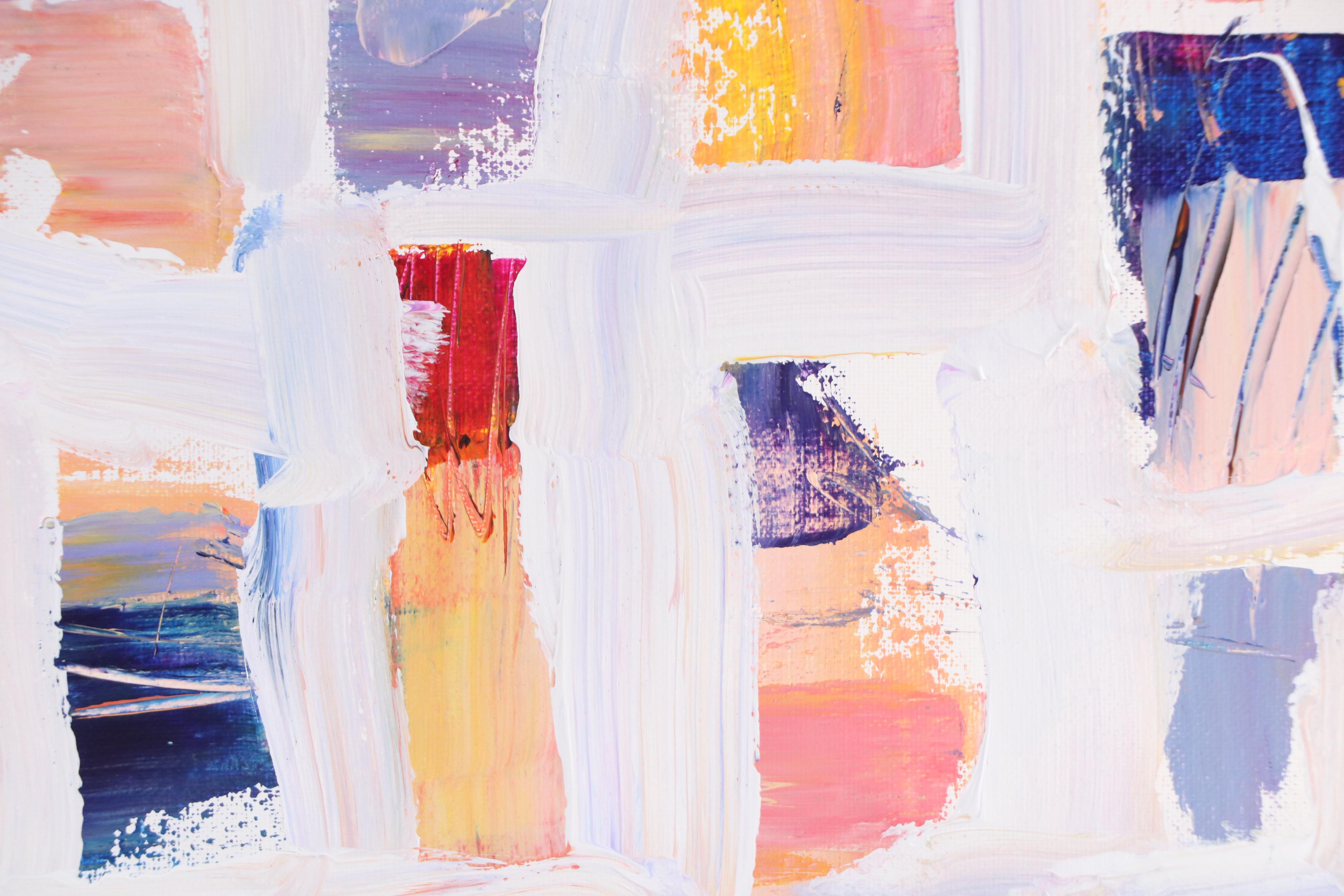 Leif Janek Abstract Acrylic Painting, 21st Century