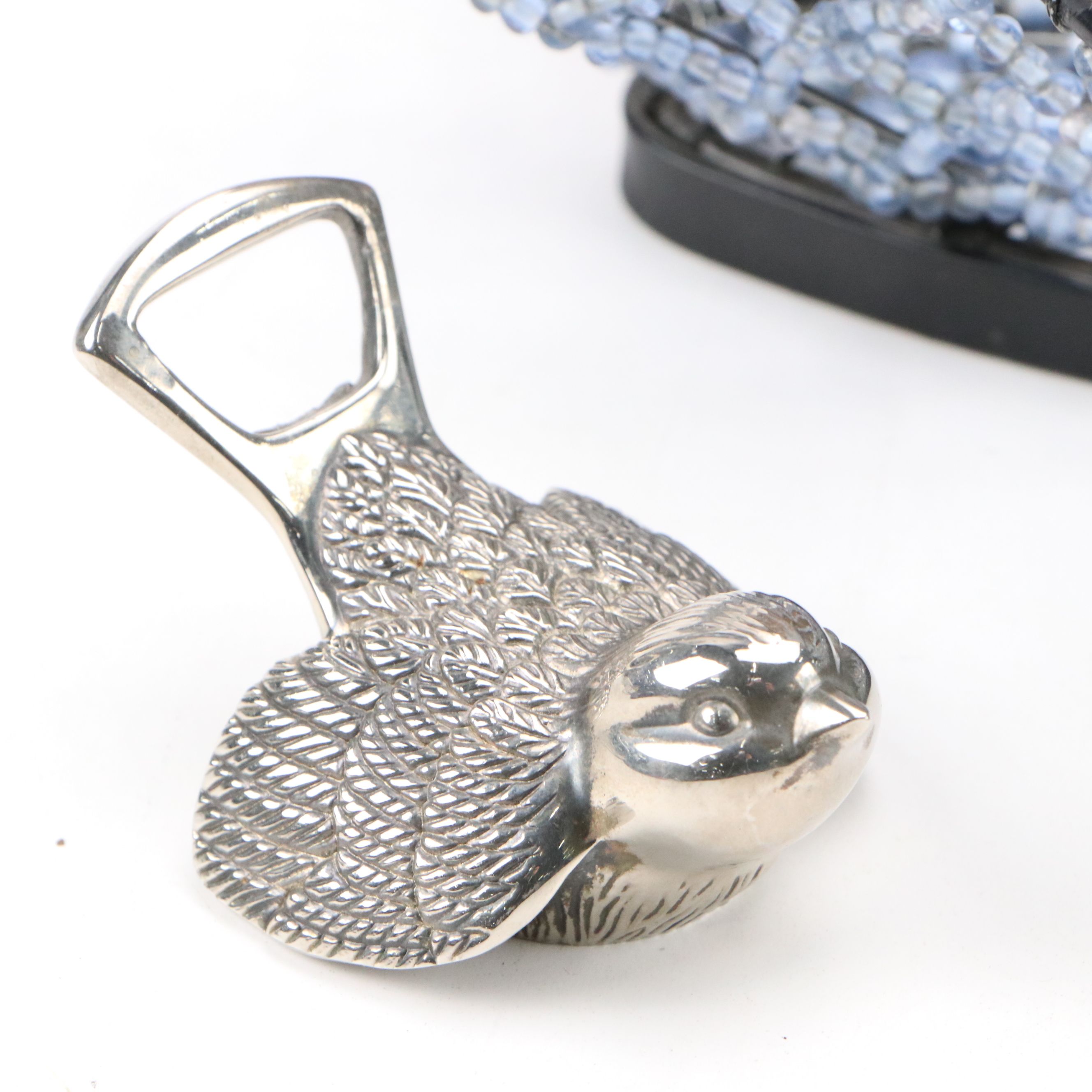 Metal Horse Weather Vane Remnant with Wood Serving Board and Other Bar Tools