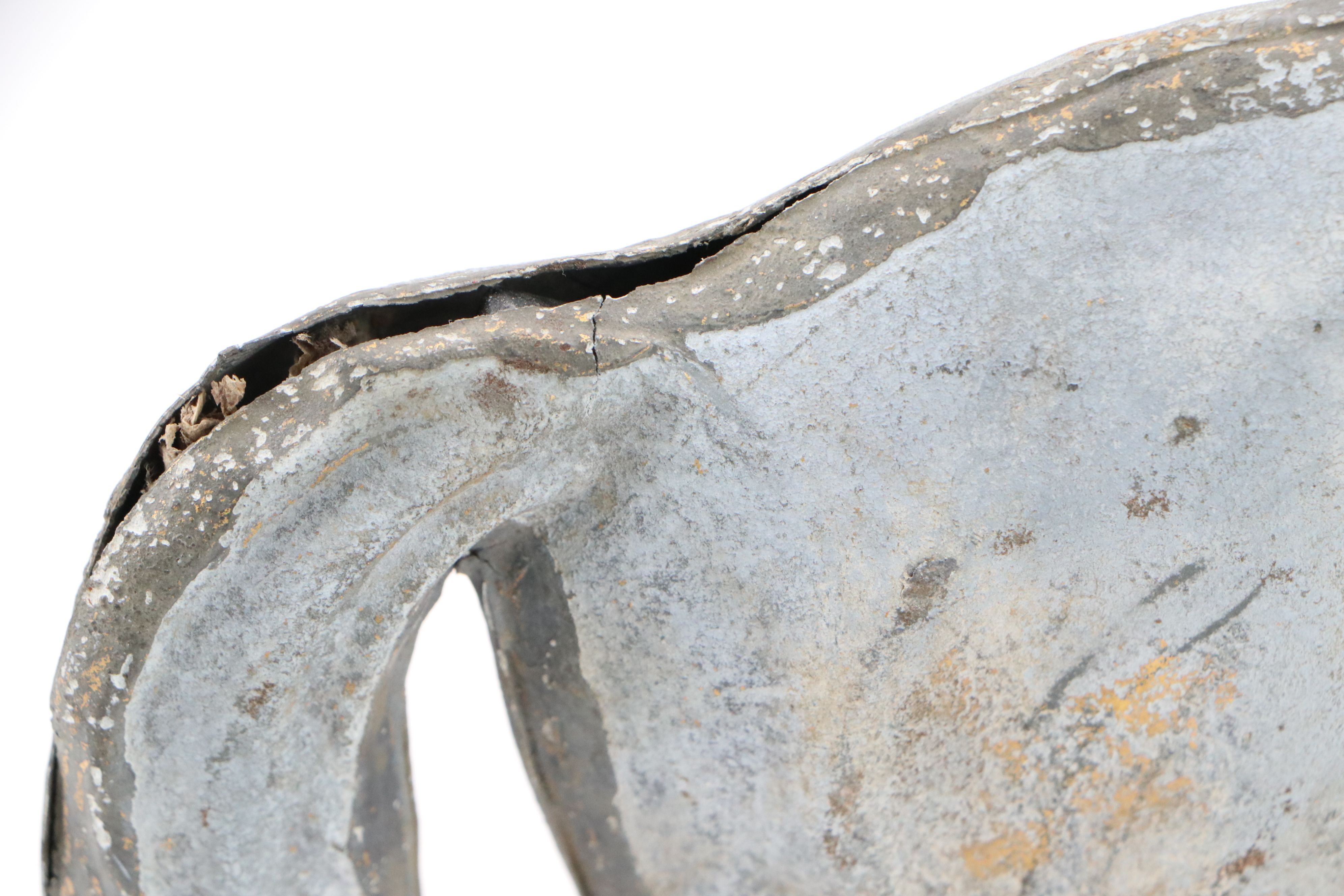 Metal Horse Weather Vane Remnant with Wood Serving Board and Other Bar Tools