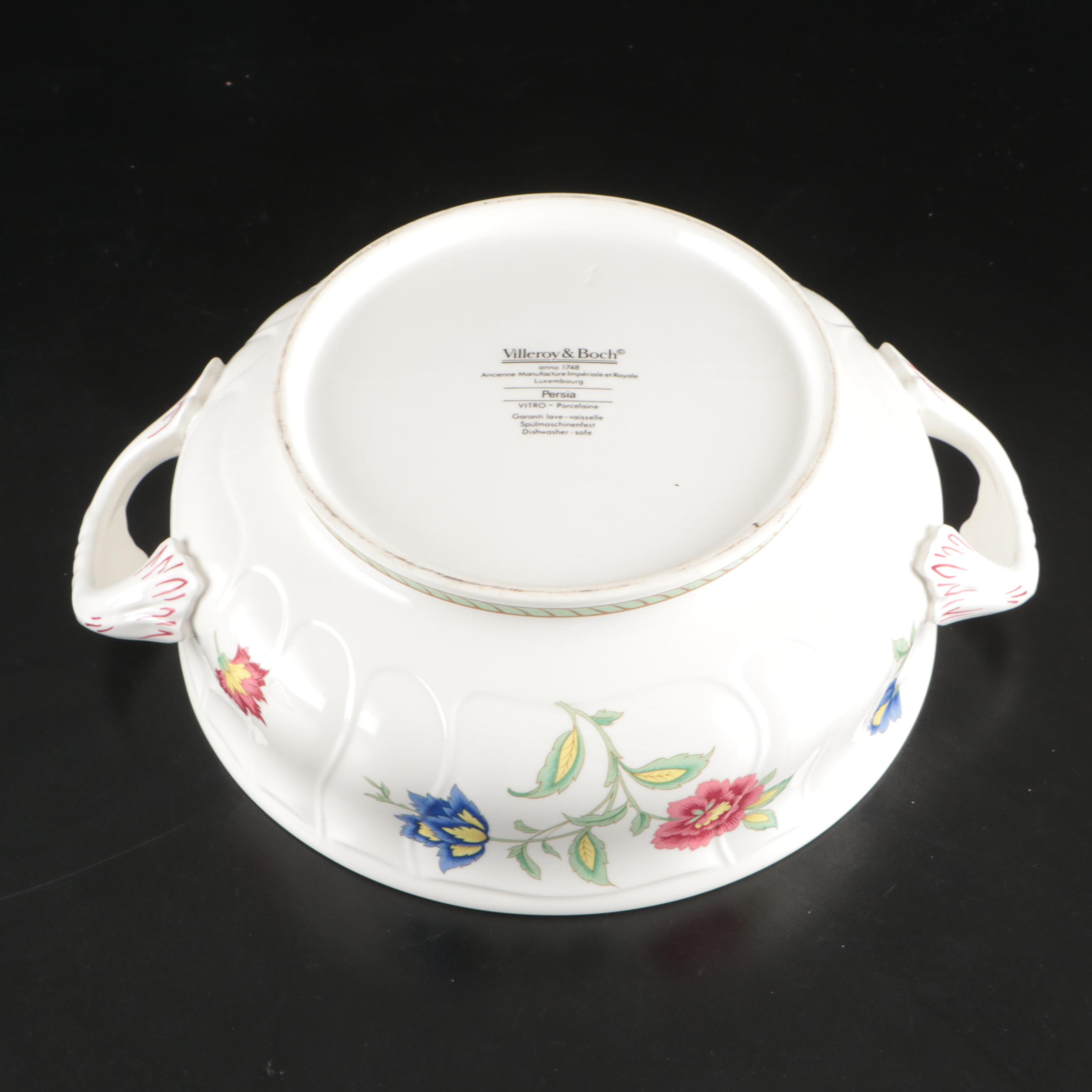Villeroy & Boch "Persia" Porcelain Lidded Vegetable Bowl