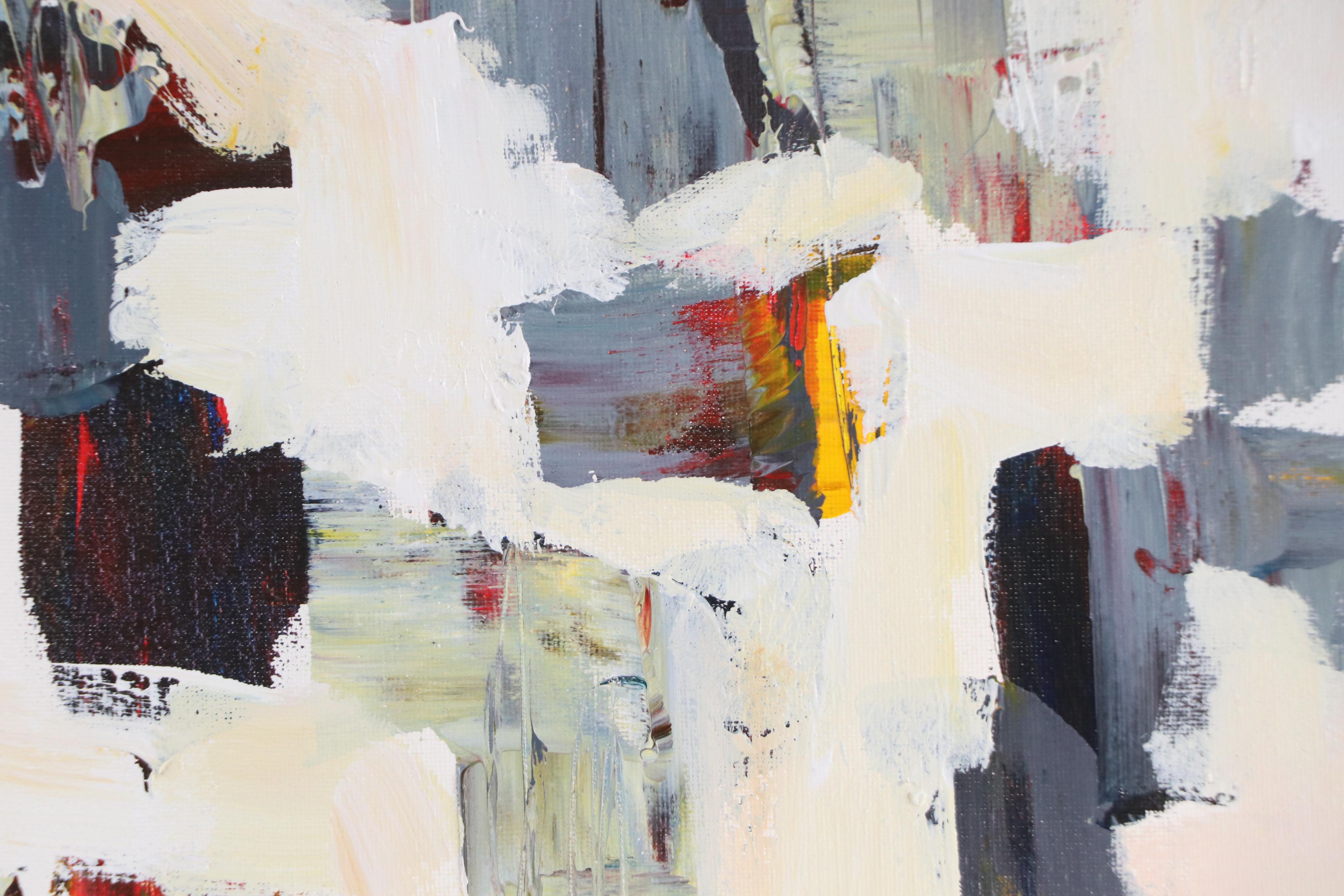 Leif Janek Abstract Acrylic Painting, 21st Century