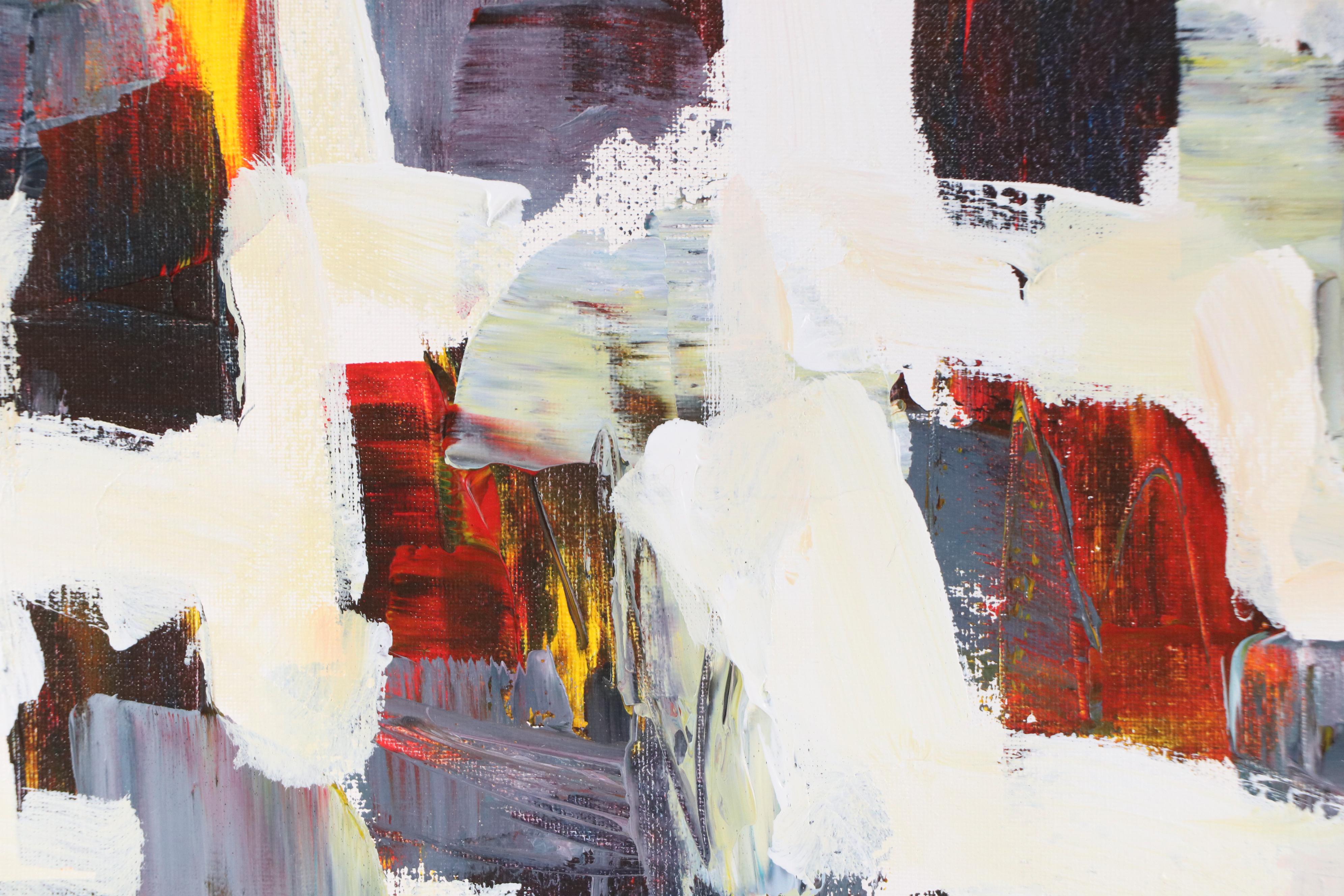 Leif Janek Abstract Acrylic Painting, 21st Century