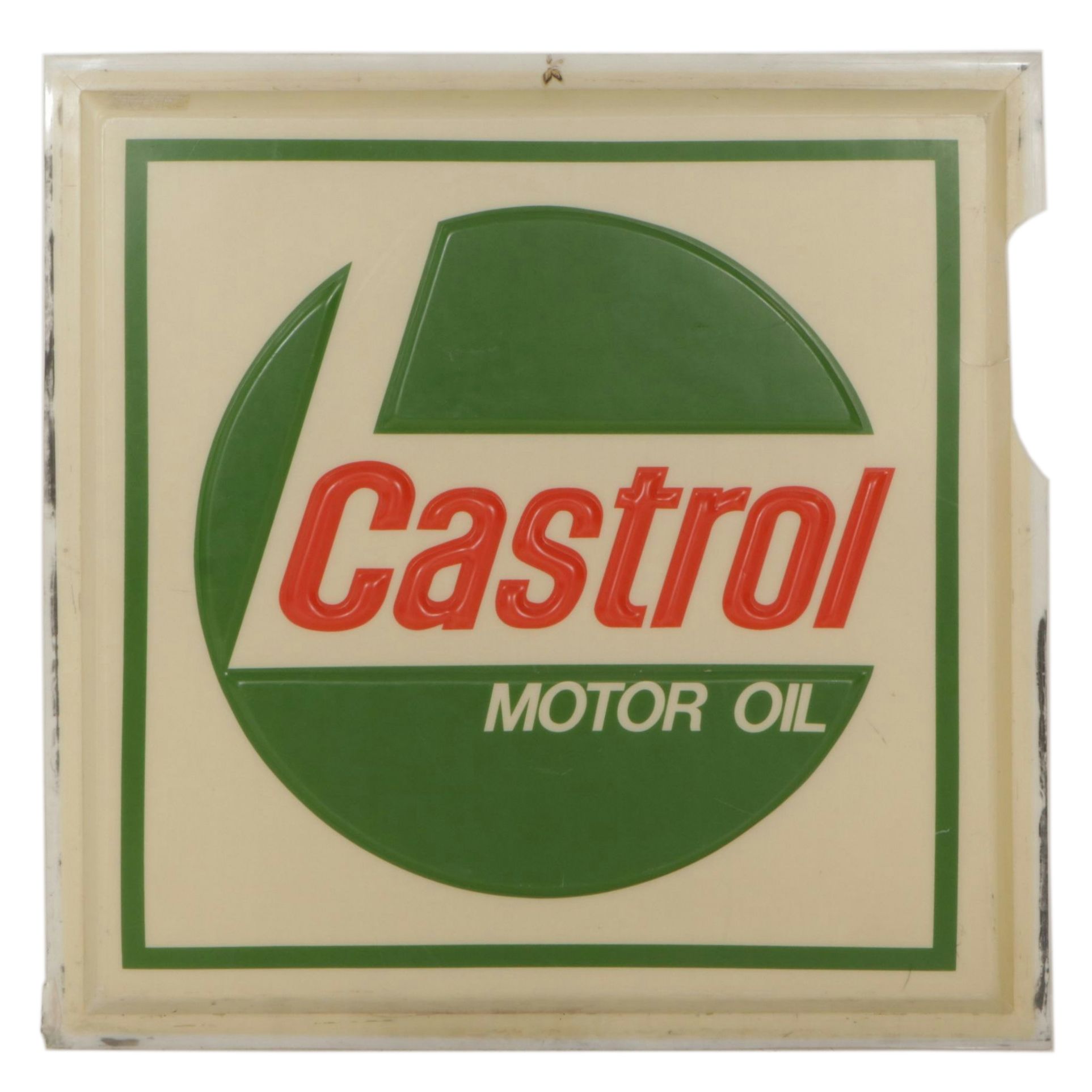 Plastic Castrol Motor Oil Advertising Sign