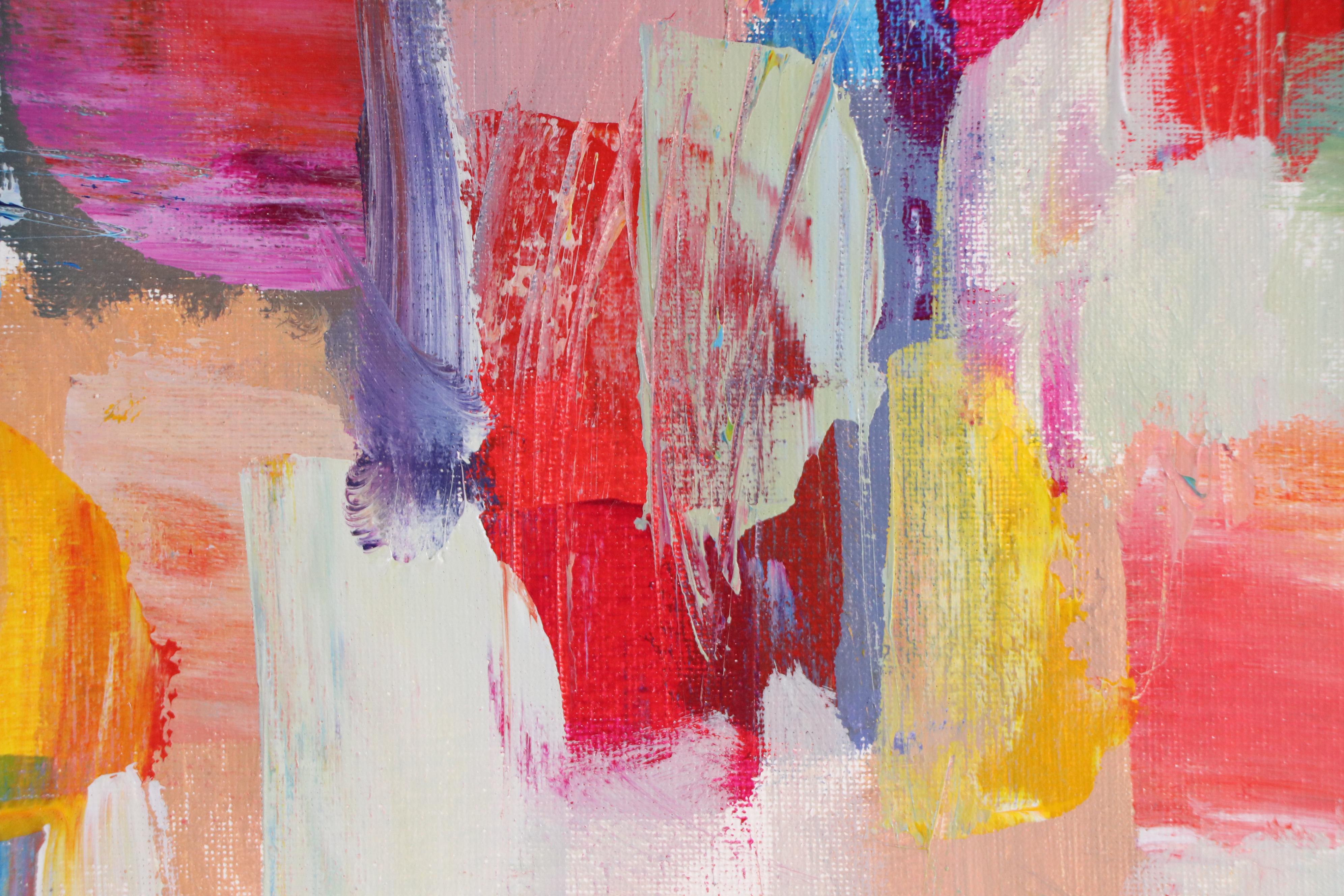 Leif Janek Abstract Acrylic Painting, 21st Century