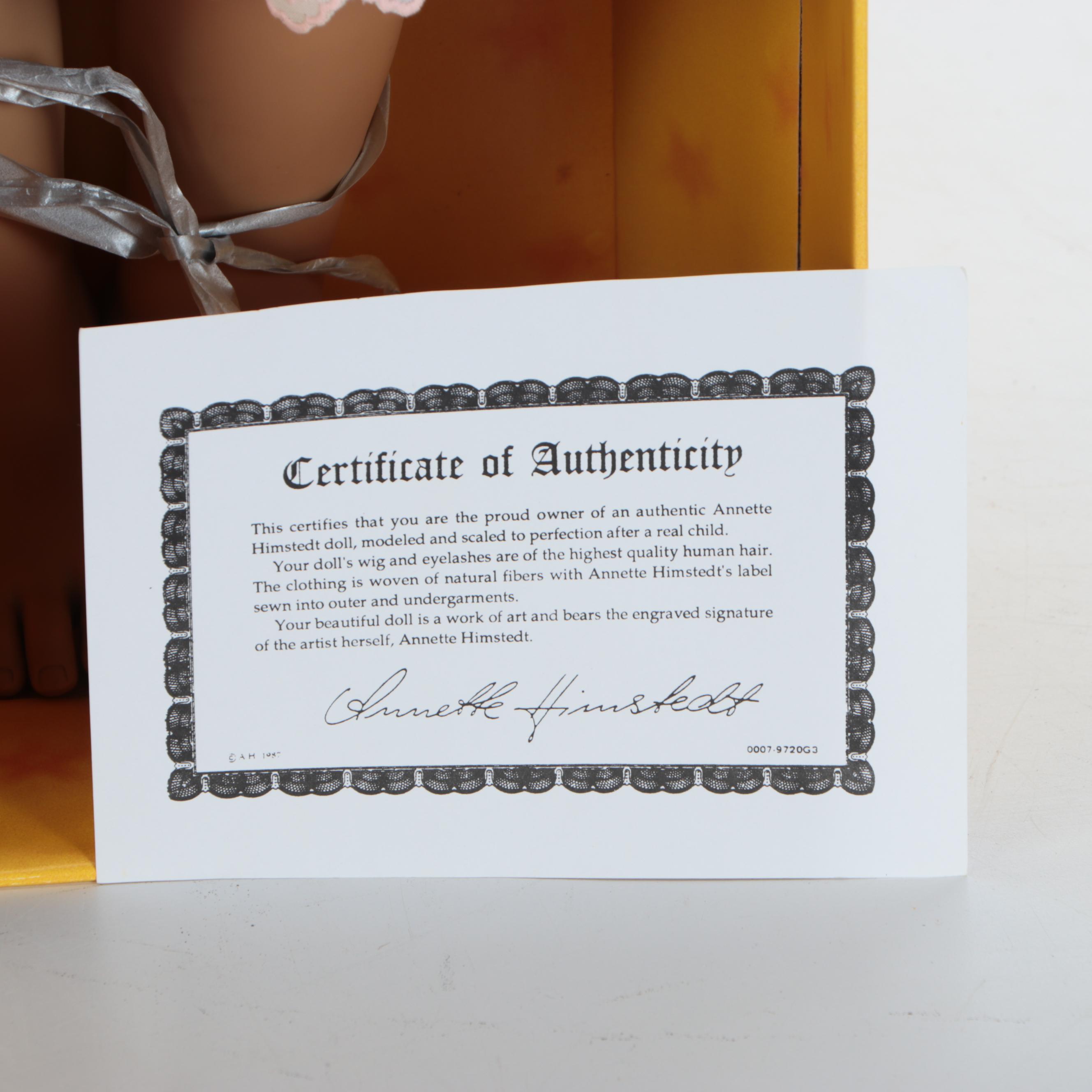 Annette Himstedt German "Lona" Doll, Late 20th Century