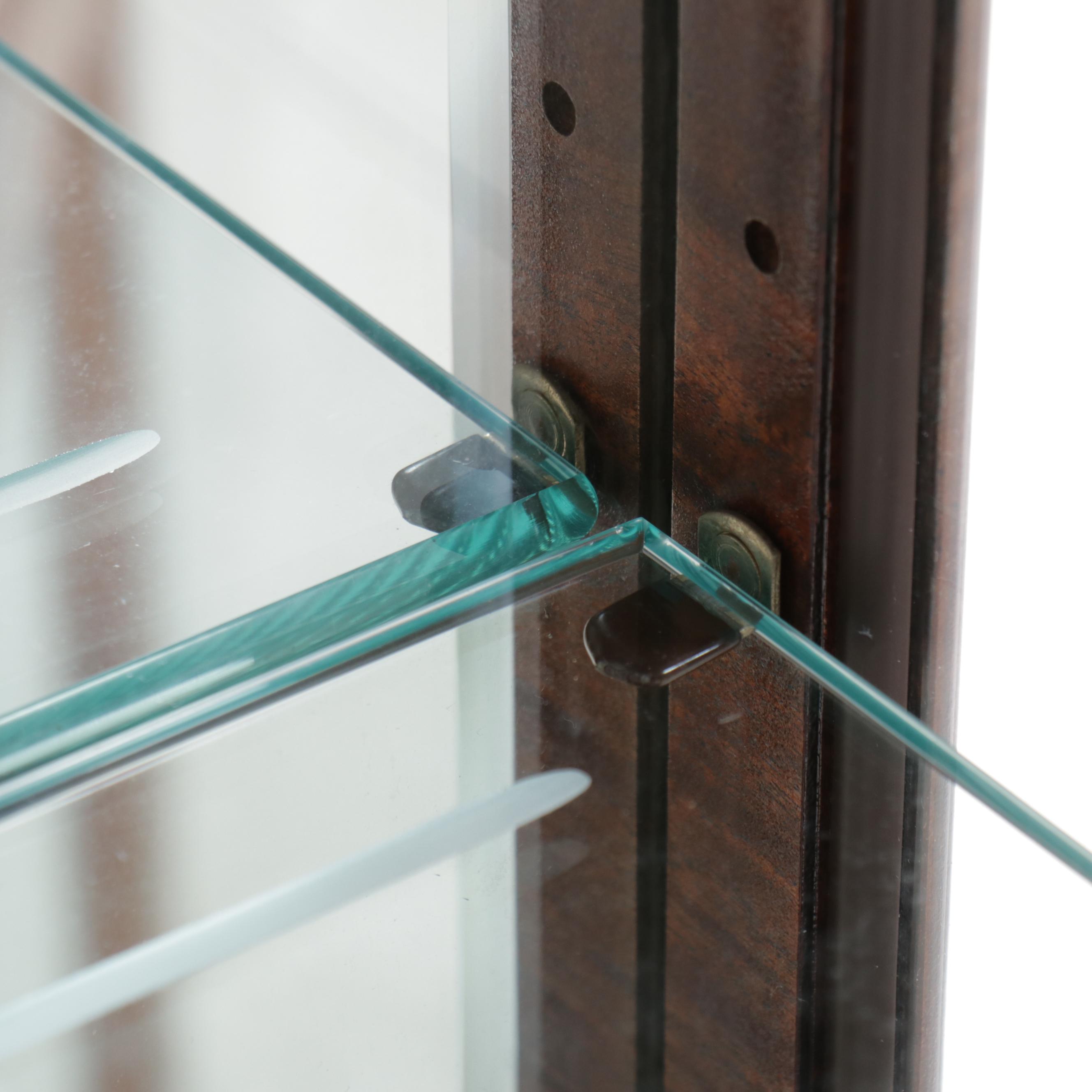 Chippendale Style Mahogany China Cabinet