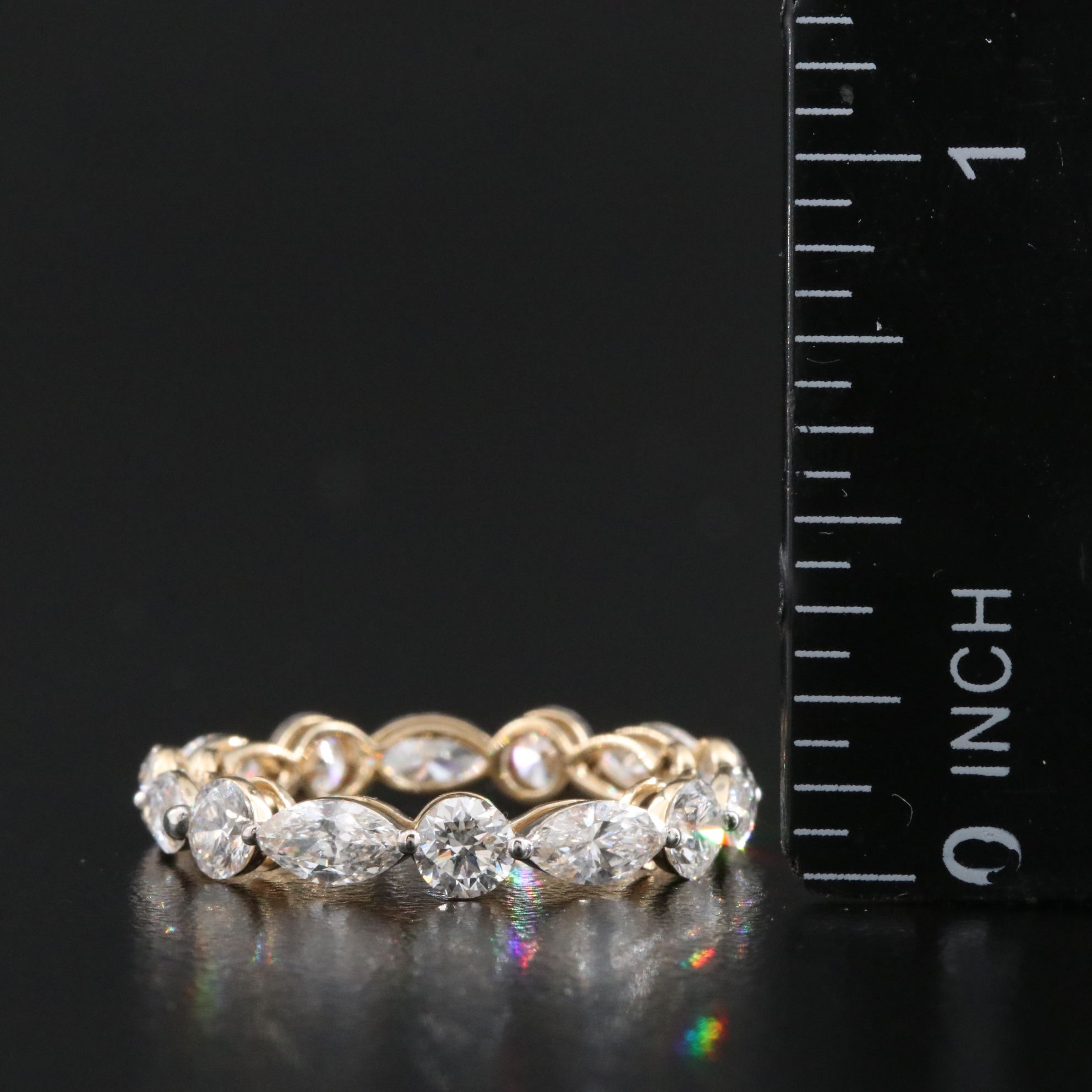 14K 2.80 CTW Lab Grown Diamond Eternity Band