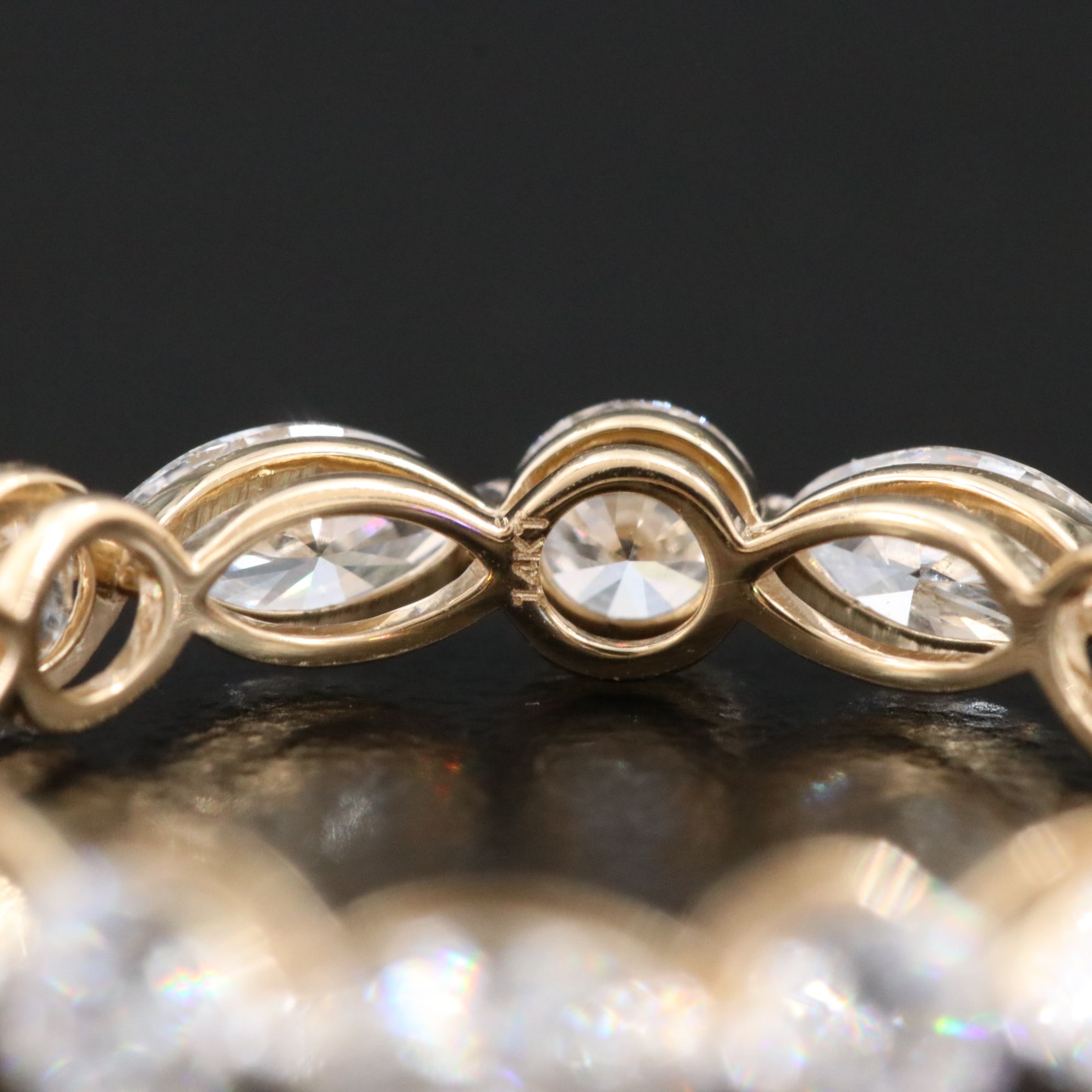14K 2.80 CTW Lab Grown Diamond Eternity Band