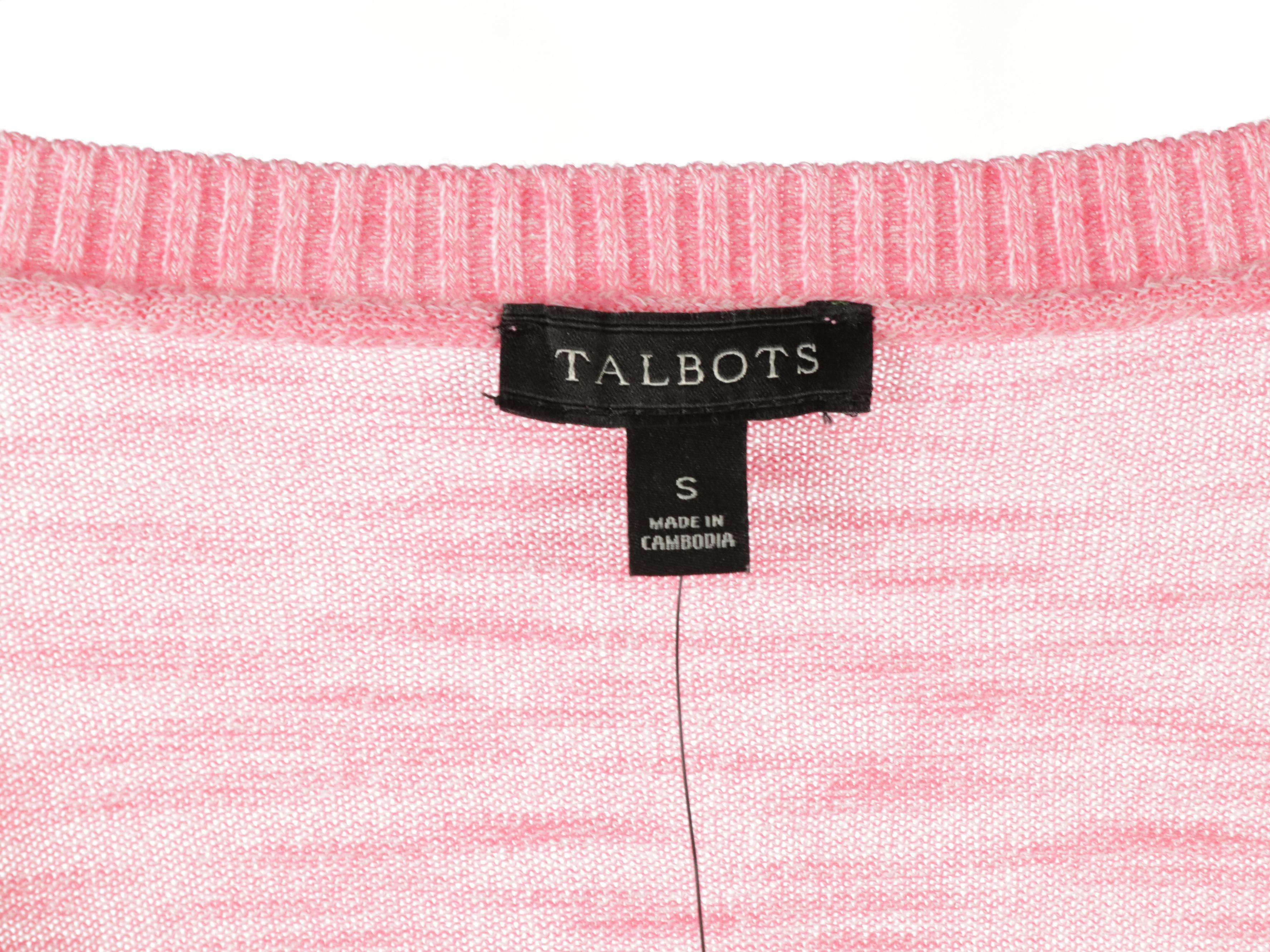 Talbots Cotton Short/Long Sleeve Tops and Knit Sweaters, With Tags