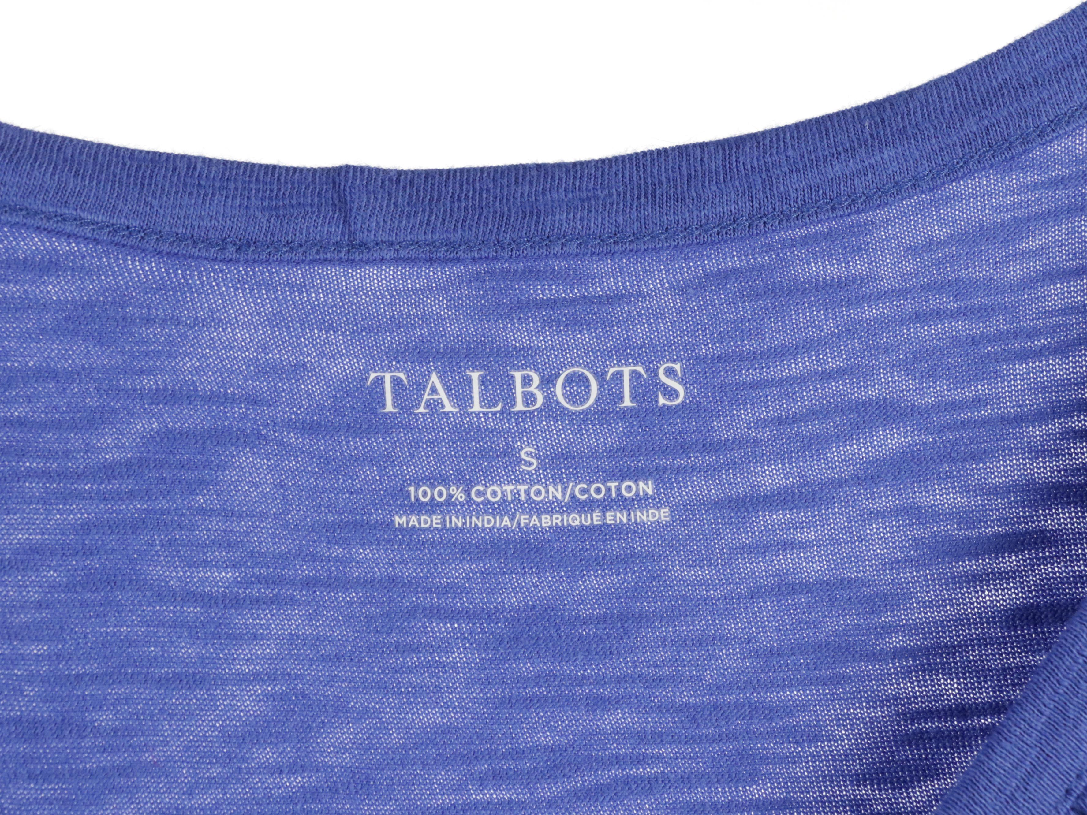 Talbots Cotton Short/Long Sleeve Tops and Knit Sweaters, With Tags