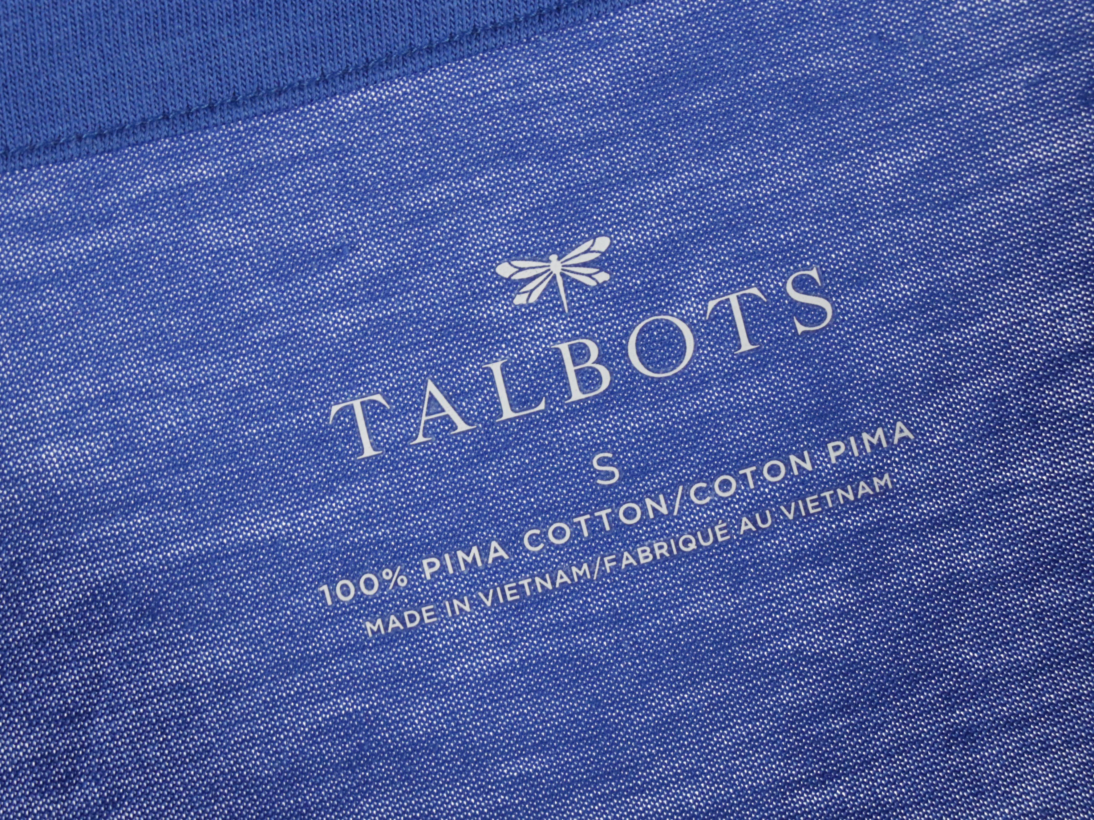 Talbots Cotton Short/Long Sleeve Tops and Knit Sweaters, With Tags