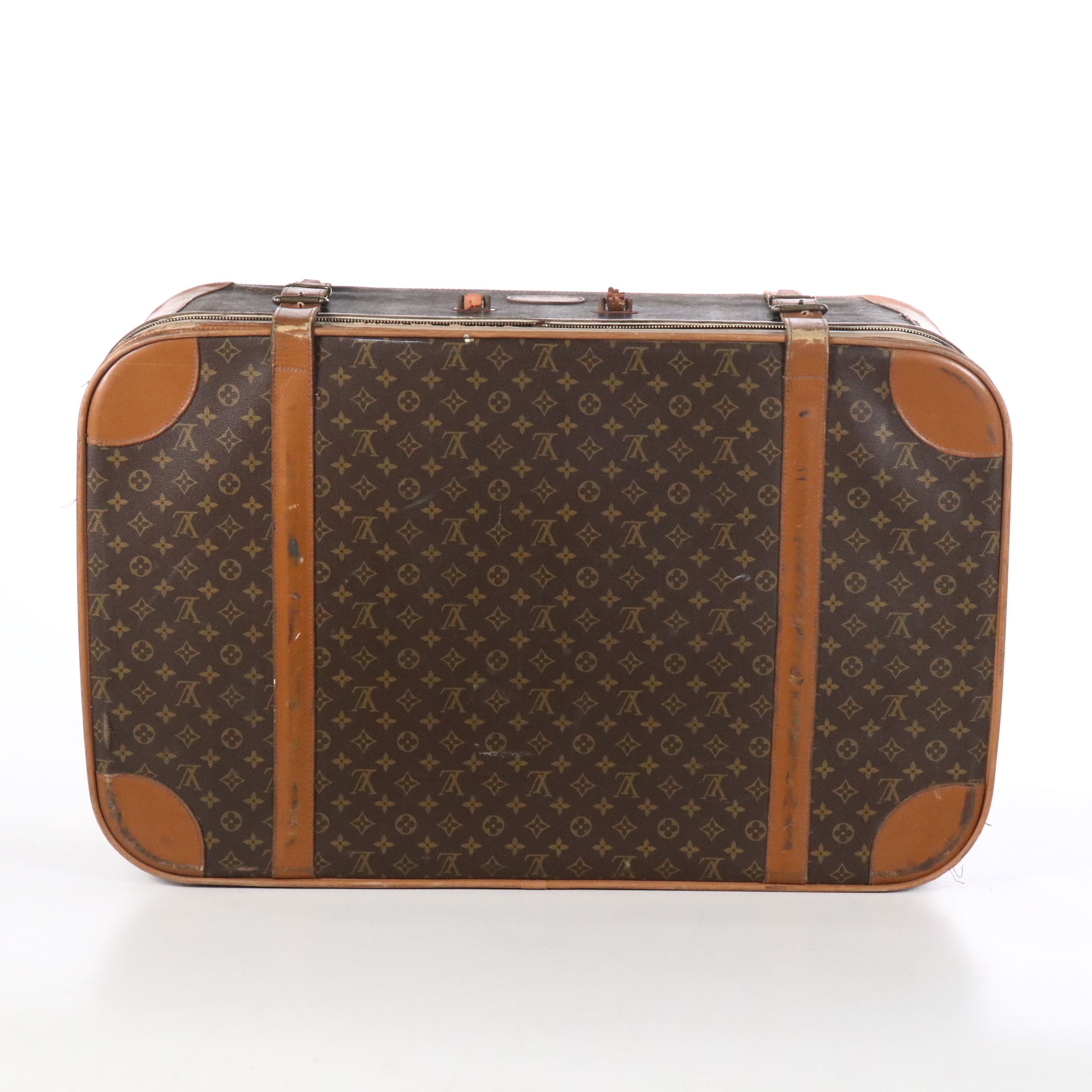 The French Company for Louis Vuitton XL Suitcases in Monogram Canvas and Leather