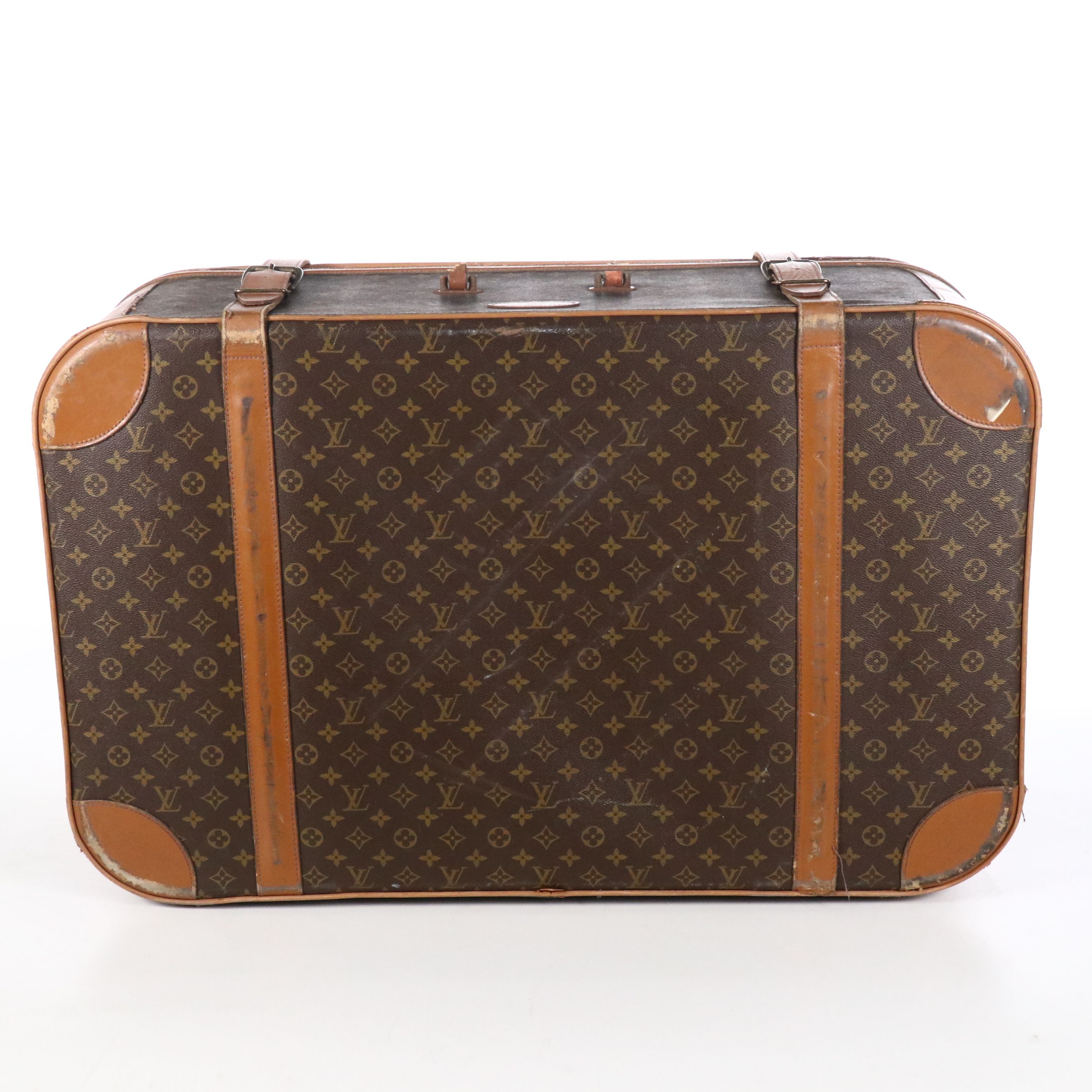 The French Company for Louis Vuitton XL Suitcases in Monogram Canvas and Leather