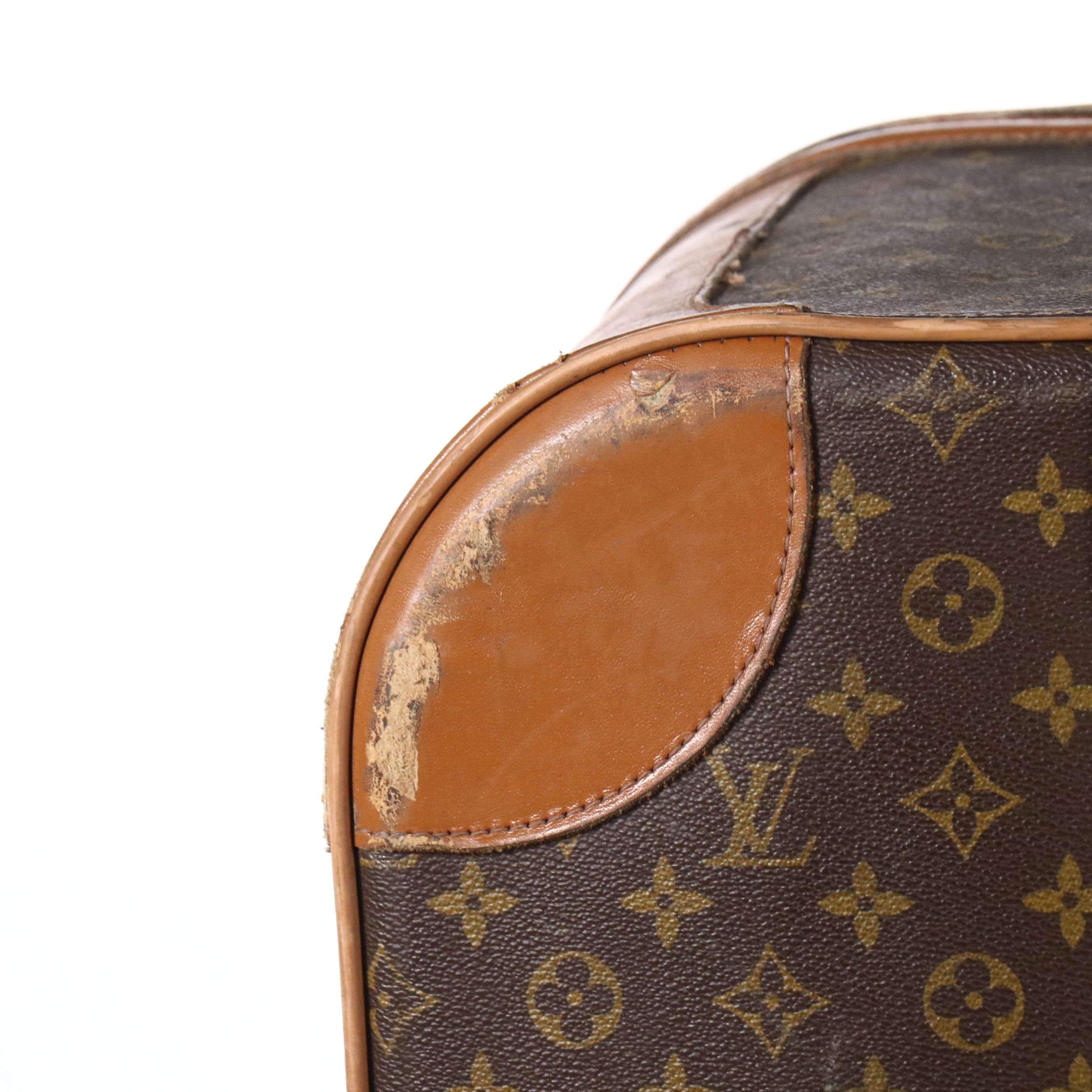 The French Company for Louis Vuitton XL Suitcases in Monogram Canvas and Leather