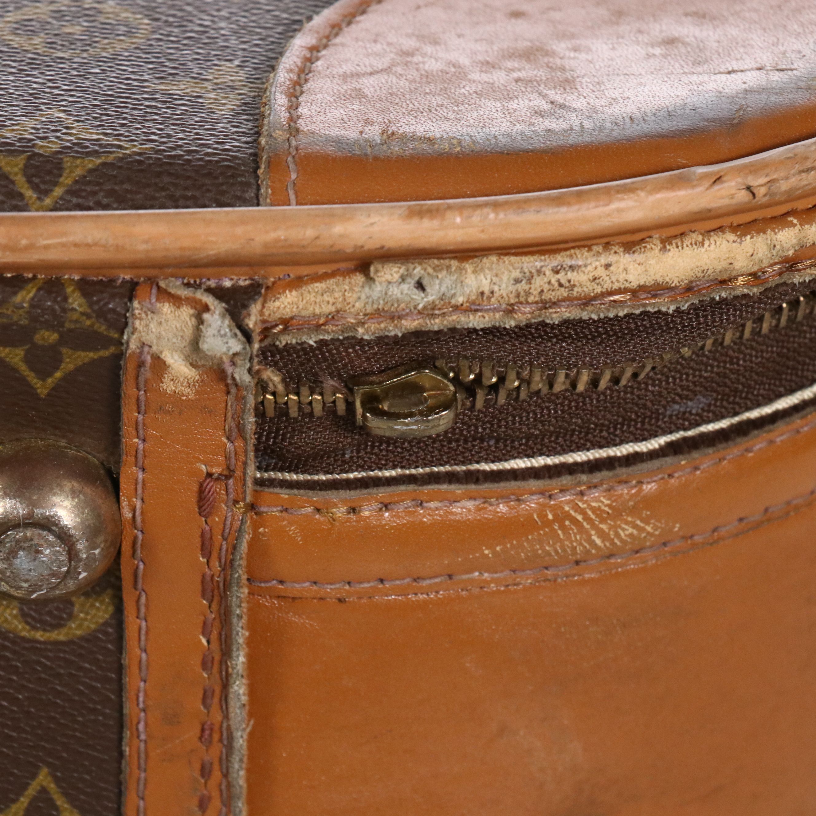The French Company for Louis Vuitton XL Suitcases in Monogram Canvas and Leather