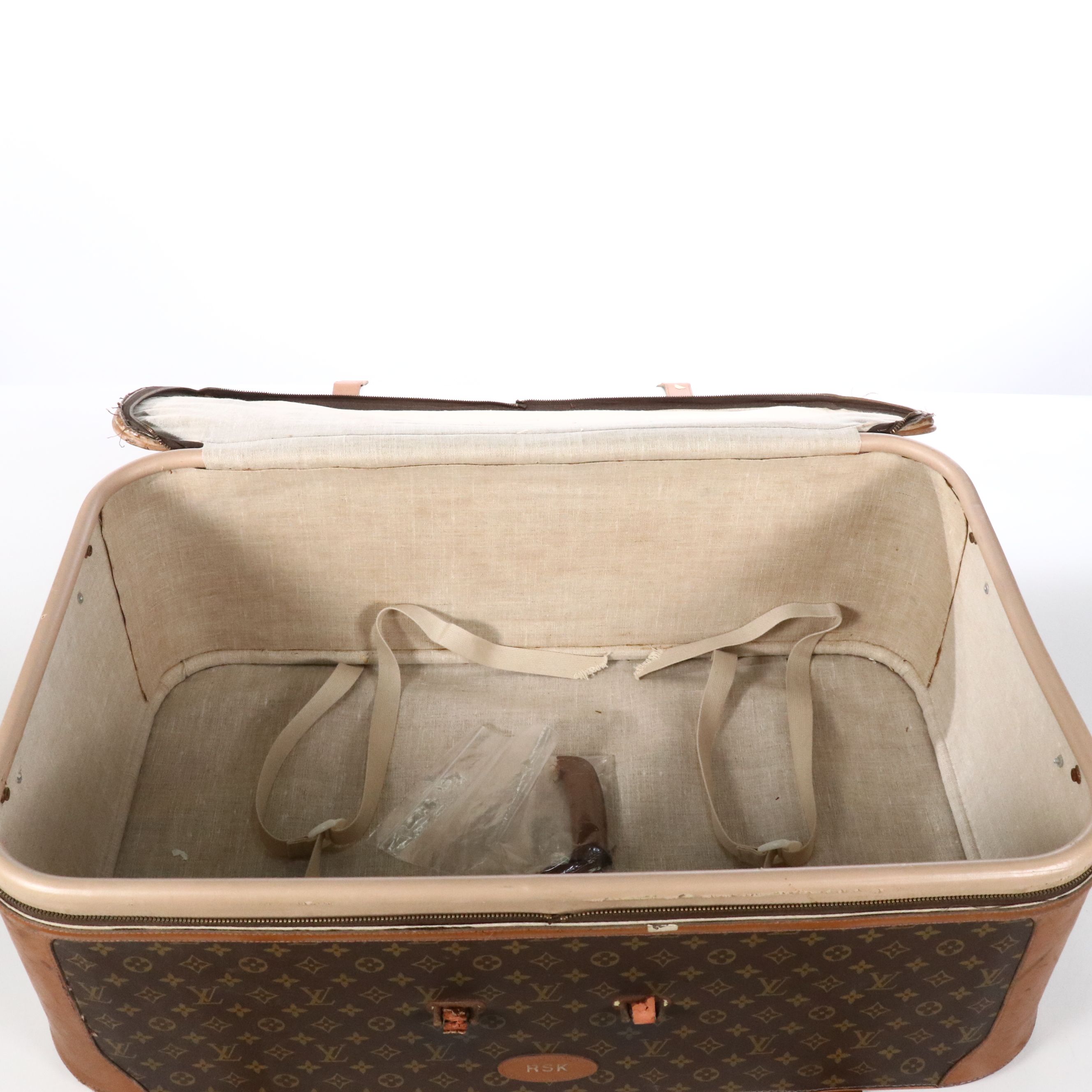 The French Company for Louis Vuitton XL Suitcases in Monogram Canvas and Leather