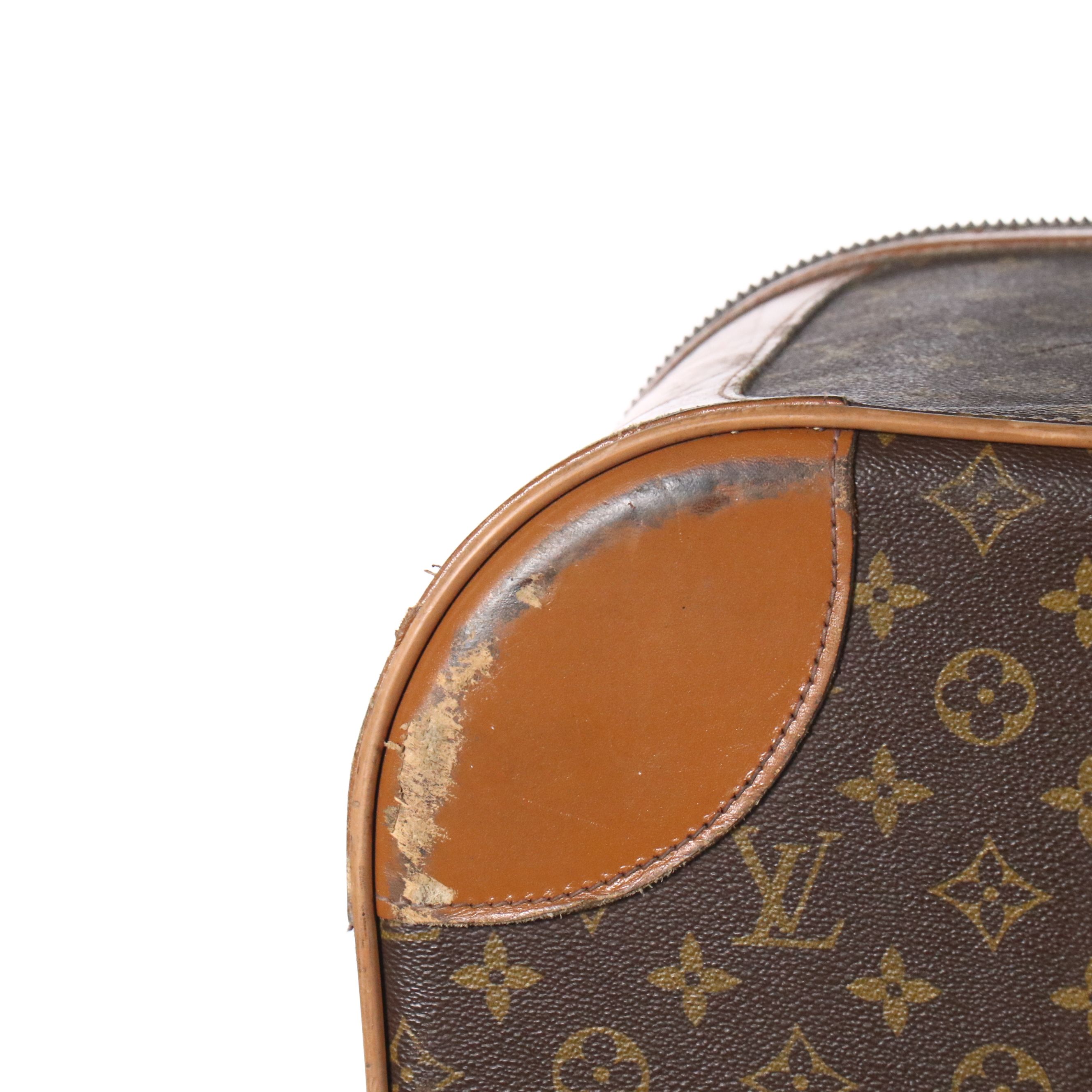 The French Company for Louis Vuitton XL Suitcases in Monogram Canvas and Leather