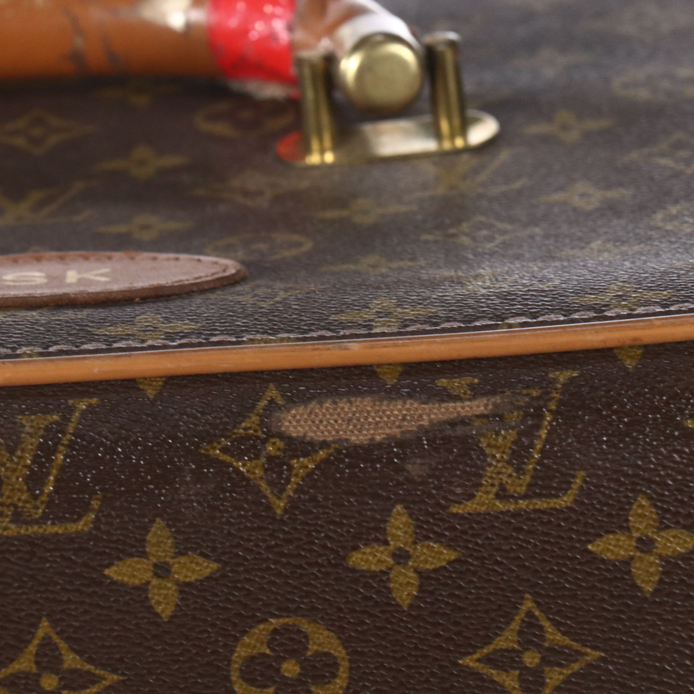 The French Company for Louis Vuitton XL Suitcases in Monogram Canvas and Leather