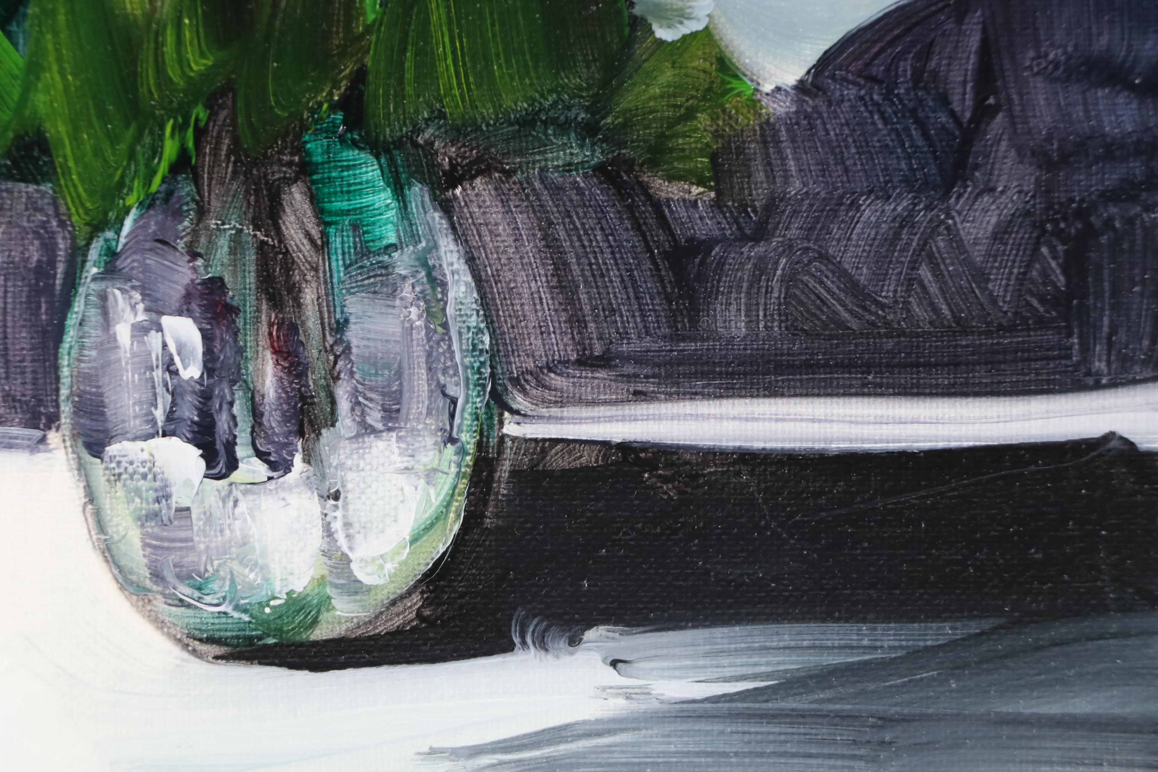 José M. Lima Floral Still Life Oil Painting, 2025