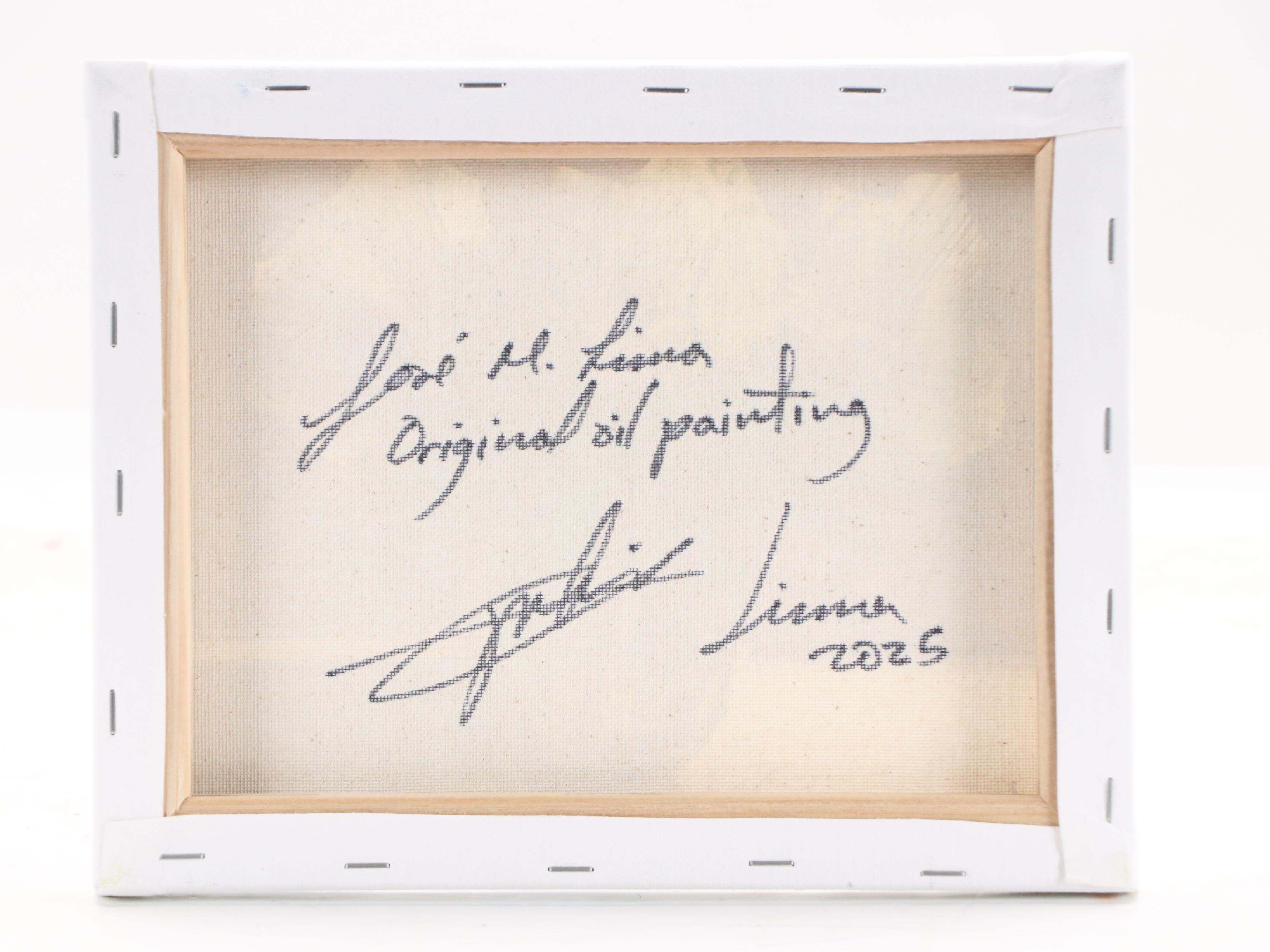 José M. Lima Floral Still Life Oil Painting, 2025