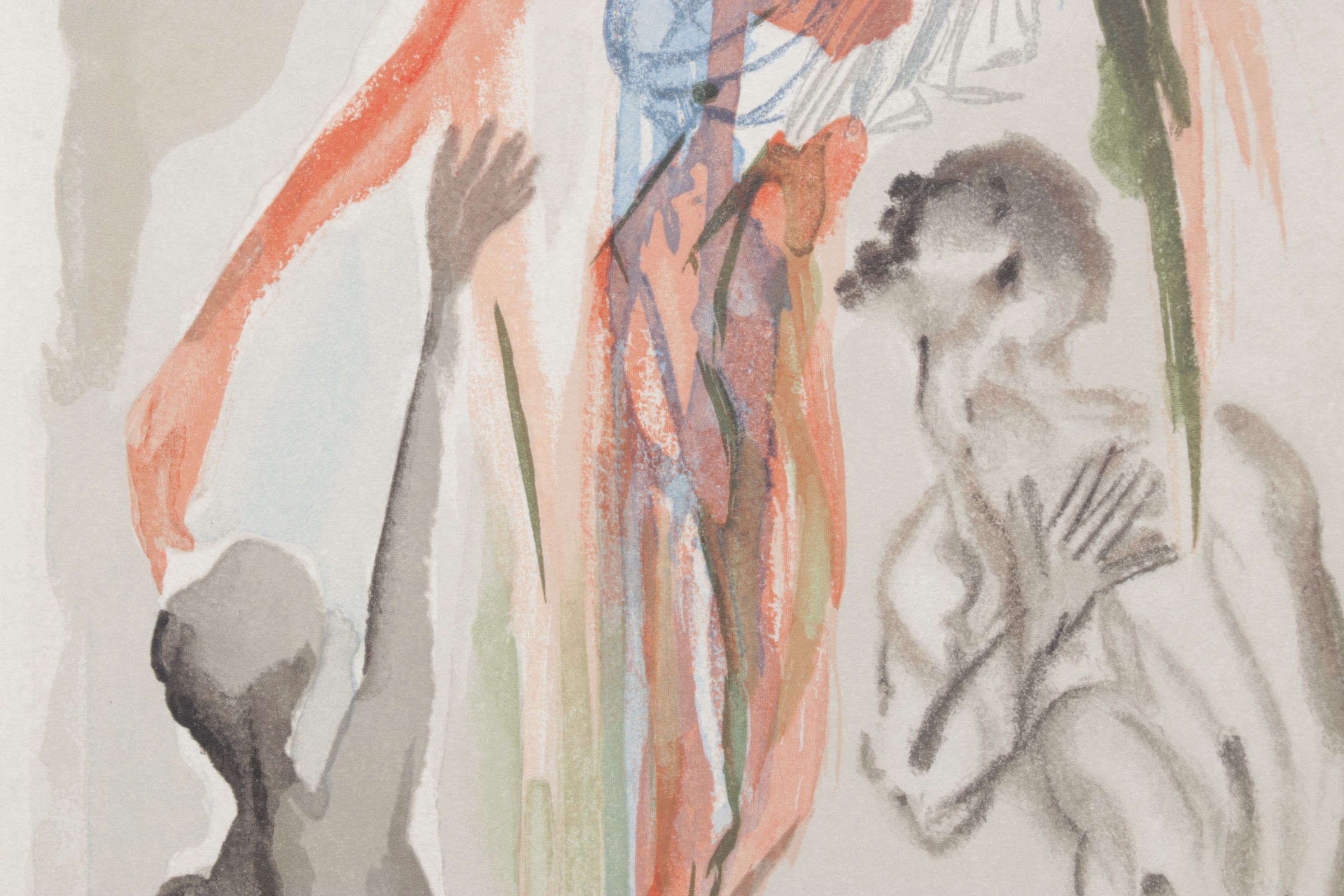 Salvador Dalí Wood Engraving "Le Paradis Terrestre"