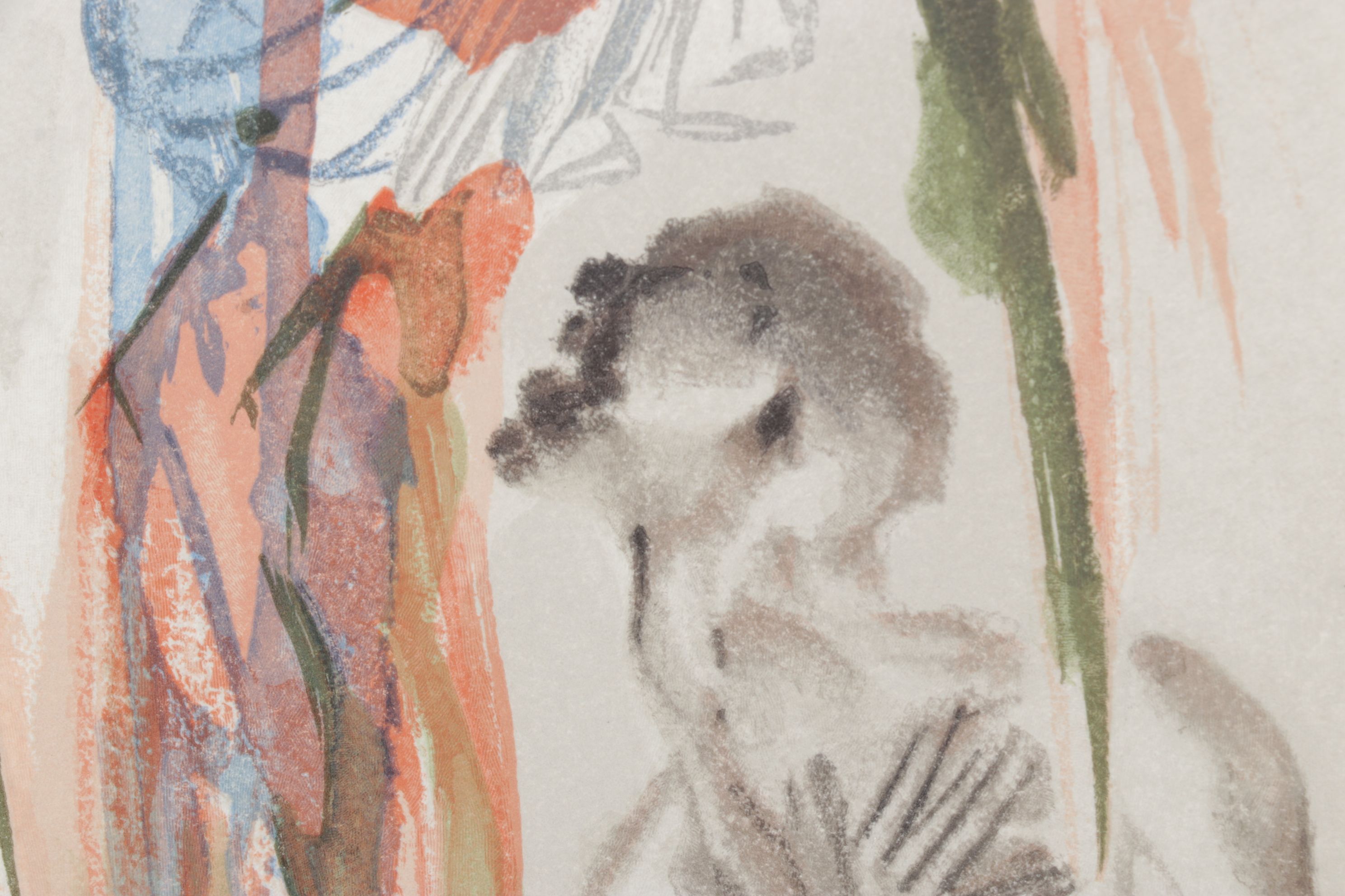 Salvador Dalí Wood Engraving "Le Paradis Terrestre"