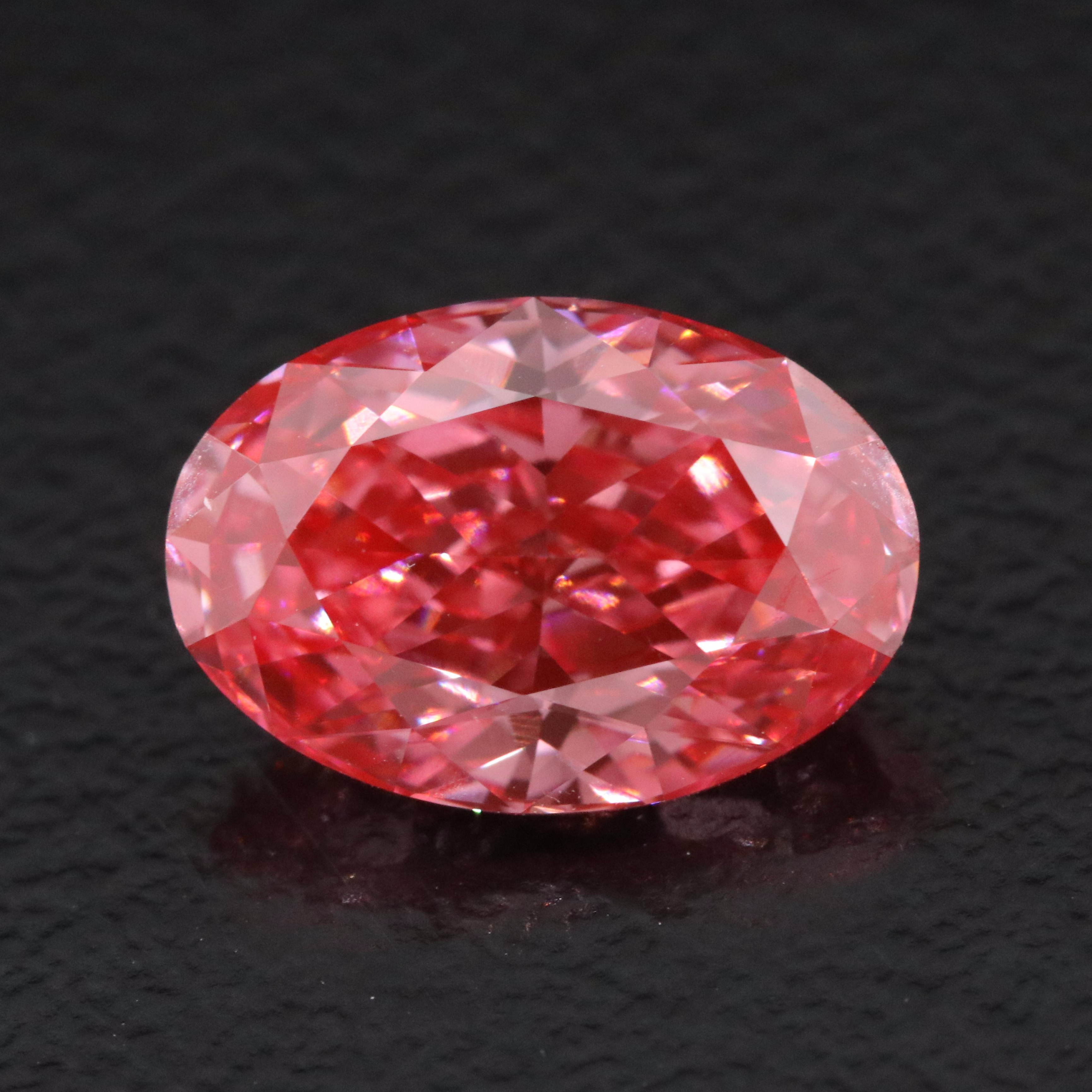 Loose 2.66 CT Fancy Pink Lab Grown Diamond