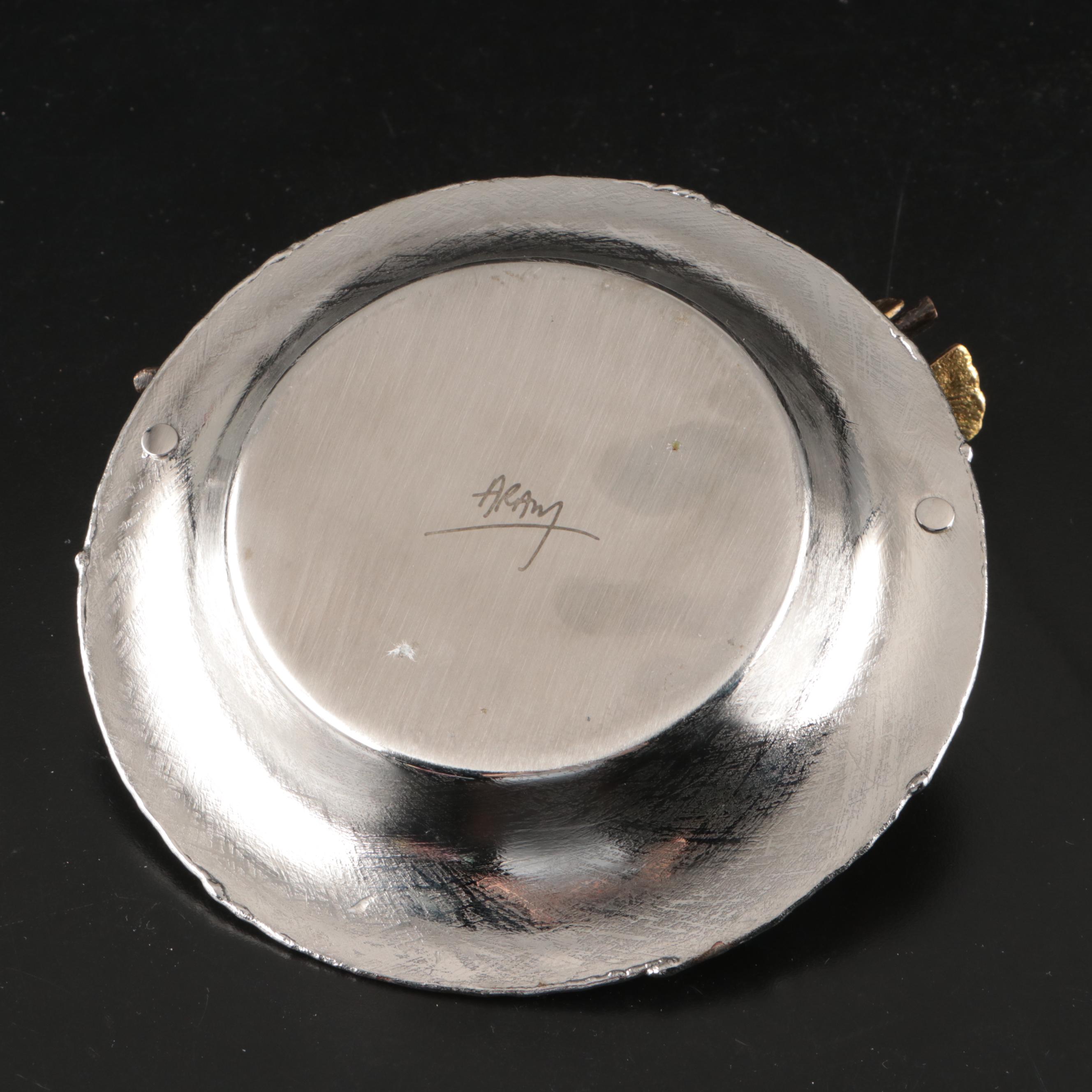 Michael Aram "Butterfly Ginkgo" Metal Bowl with Other Table Accessories and Ware