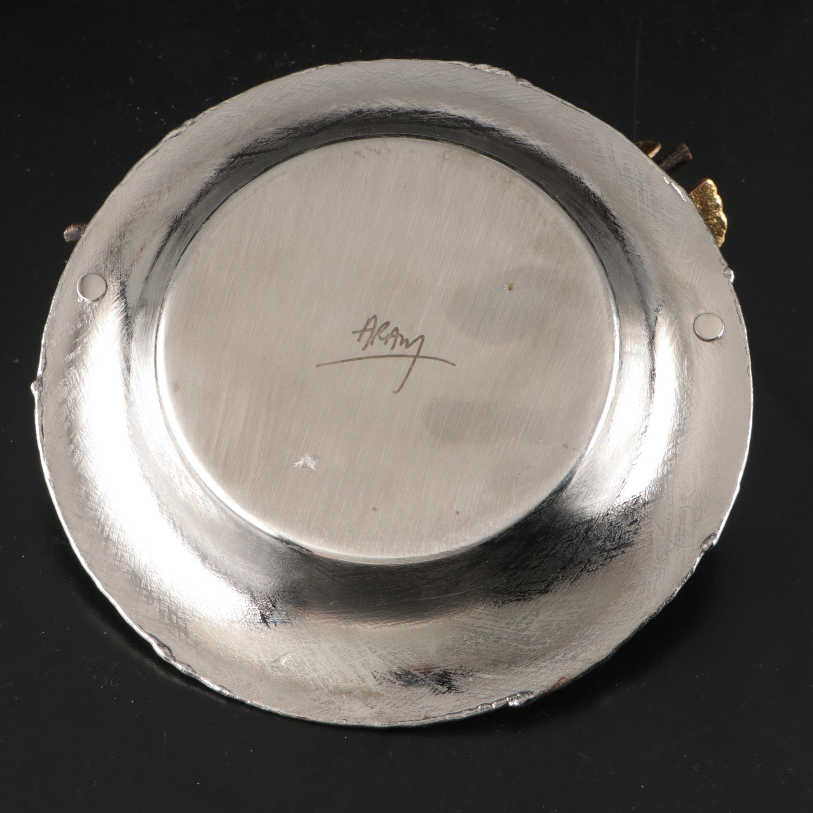 Michael Aram "Butterfly Ginkgo" Metal Bowl with Other Table Accessories and Ware