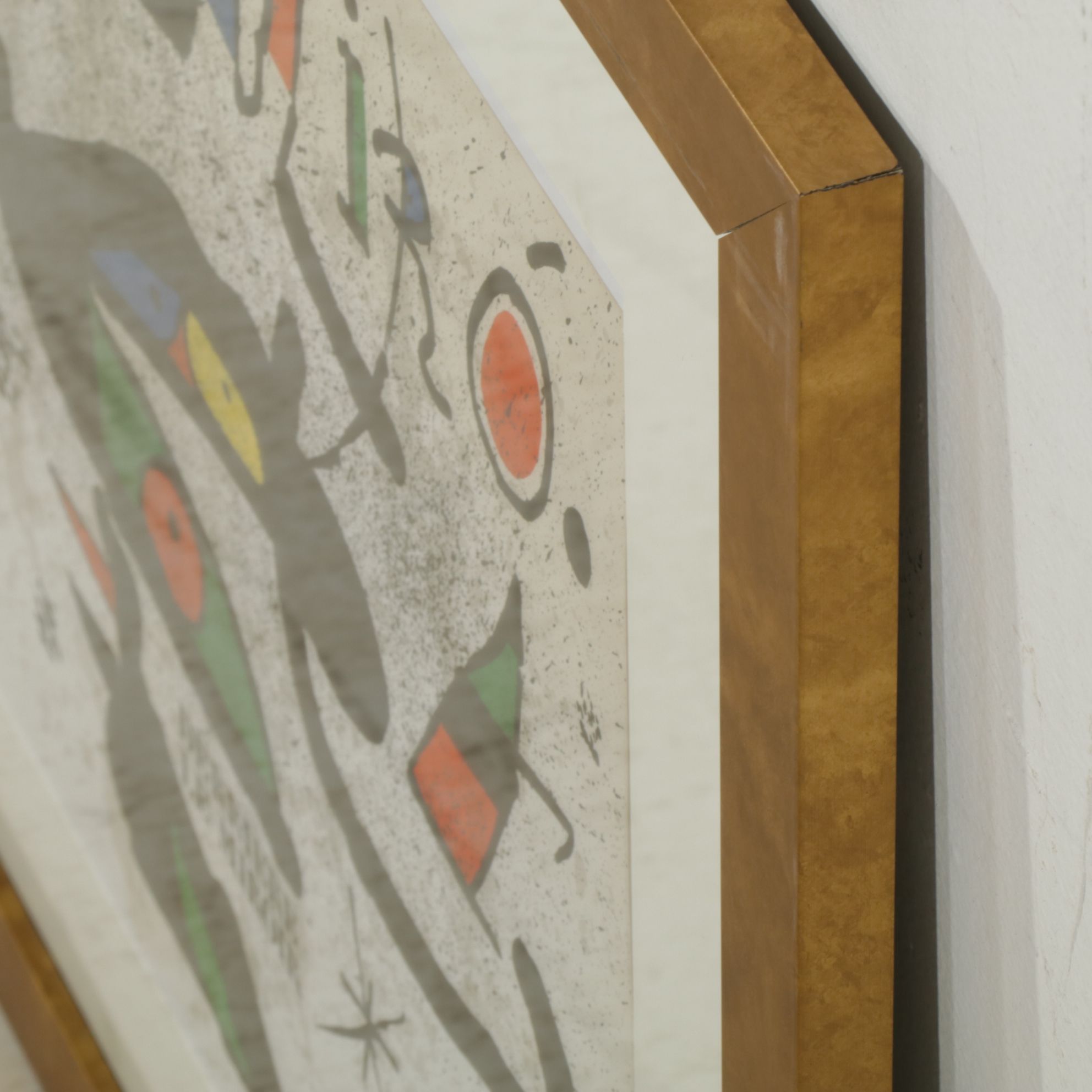 Joan Miró "Derrière le Miroir" #231 Double-Page Cover Lithograph, 1978