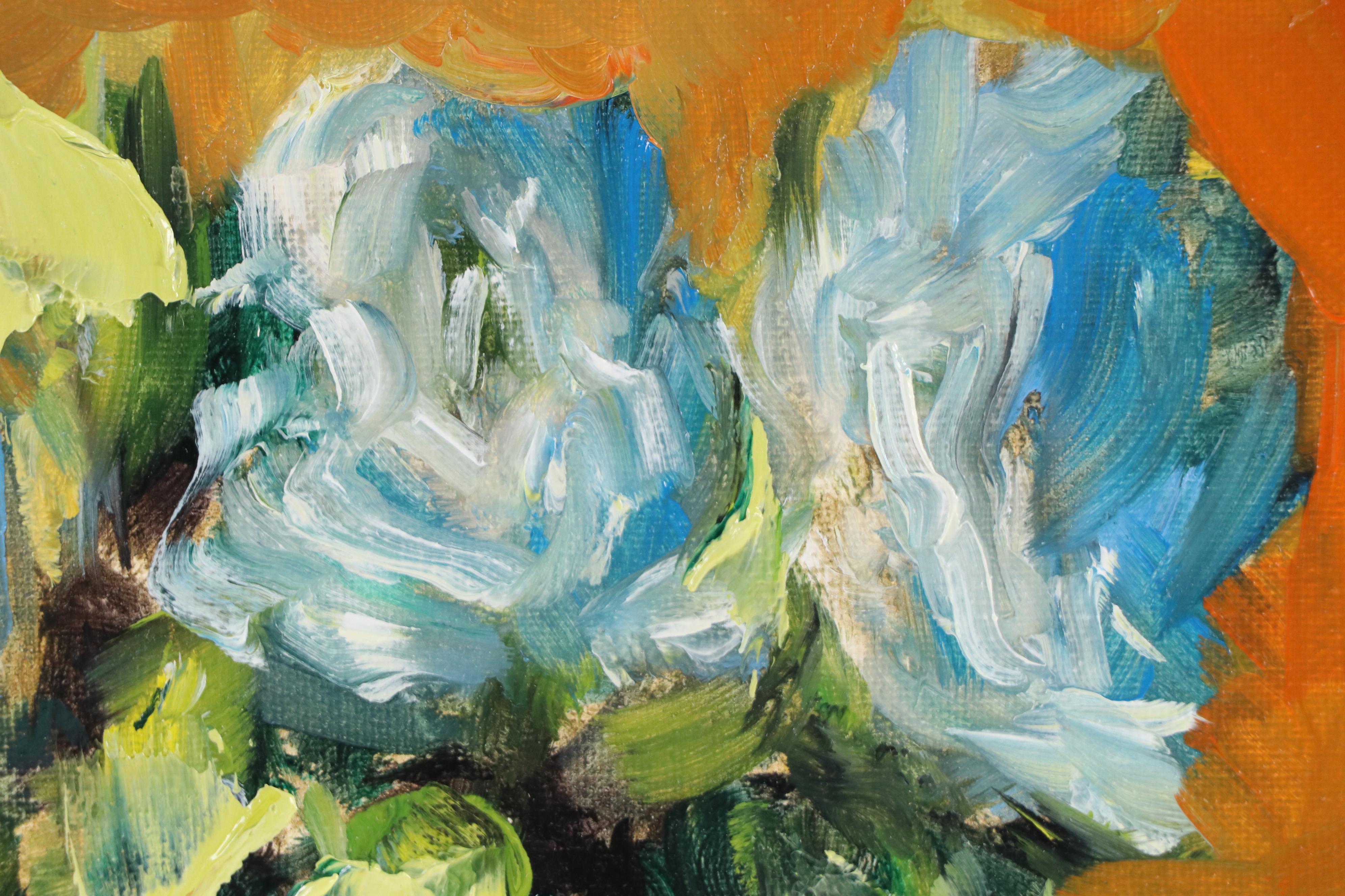 José M. Lima Floral Still Life Oil Painting, 2025