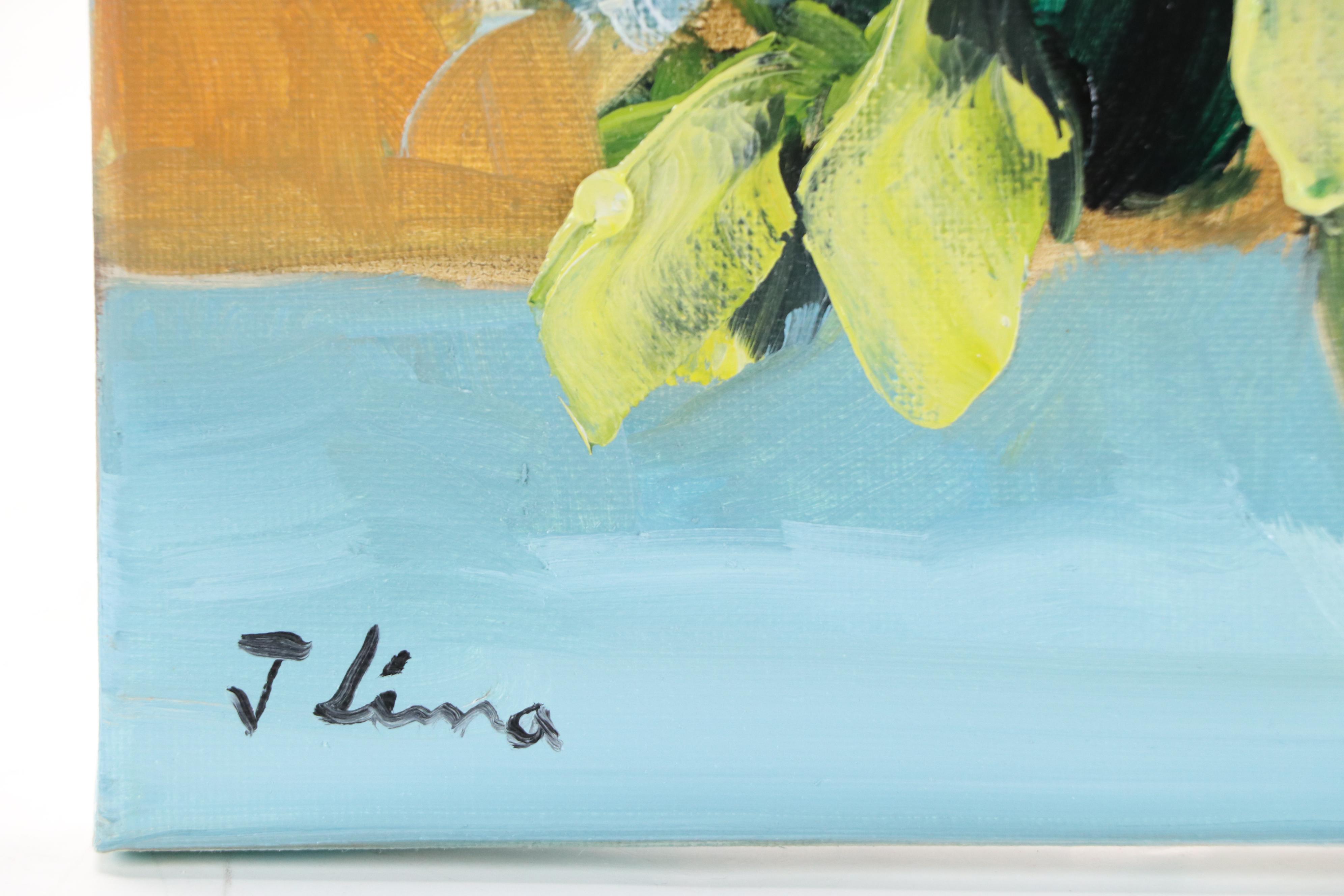 José M. Lima Floral Still Life Oil Painting, 2025