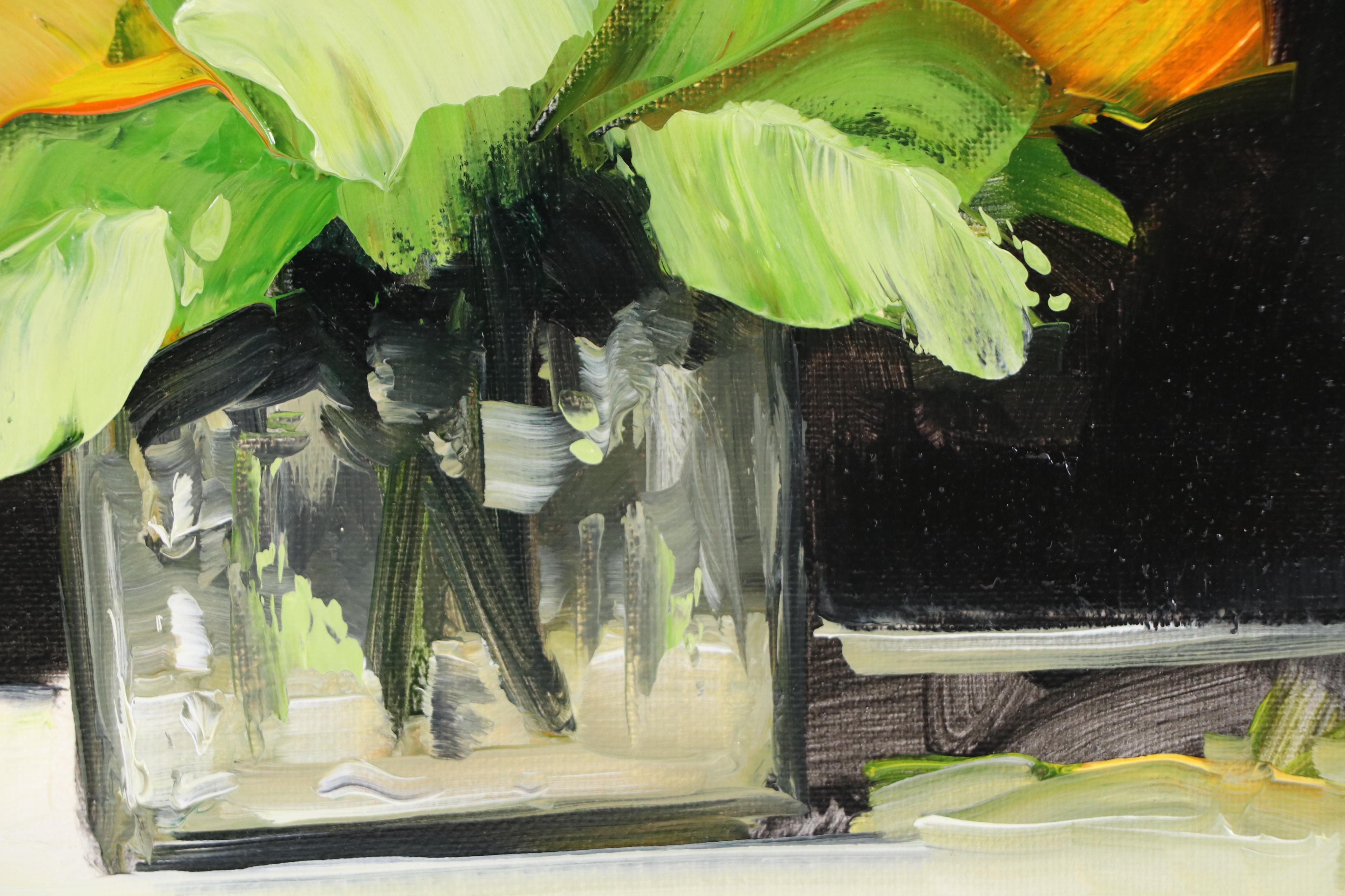 José M. Lima Floral Still Life Oil Painting, 2025