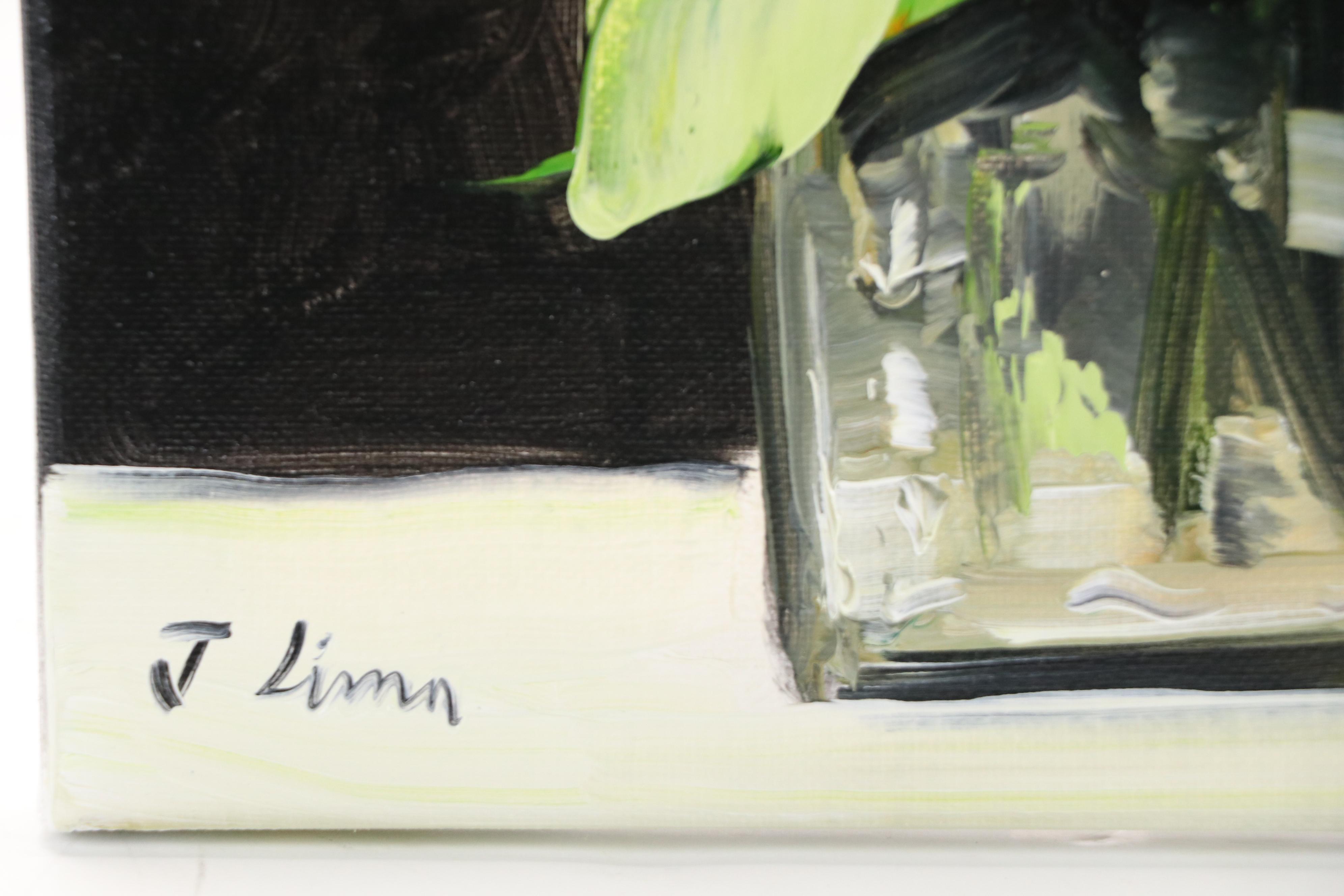 José M. Lima Floral Still Life Oil Painting, 2025