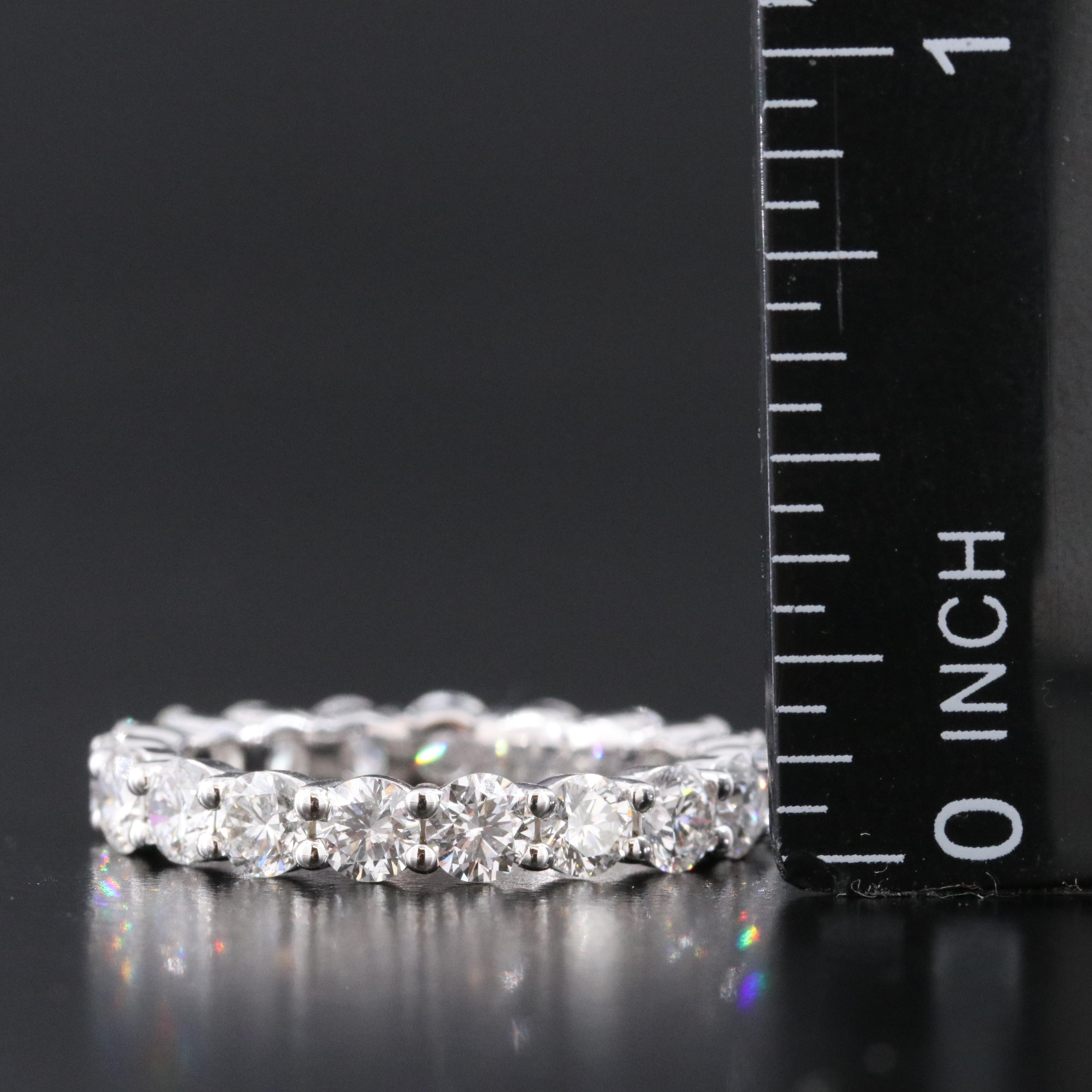 14K 3.00 CTW Lab Grown Diamond Eternity Band
