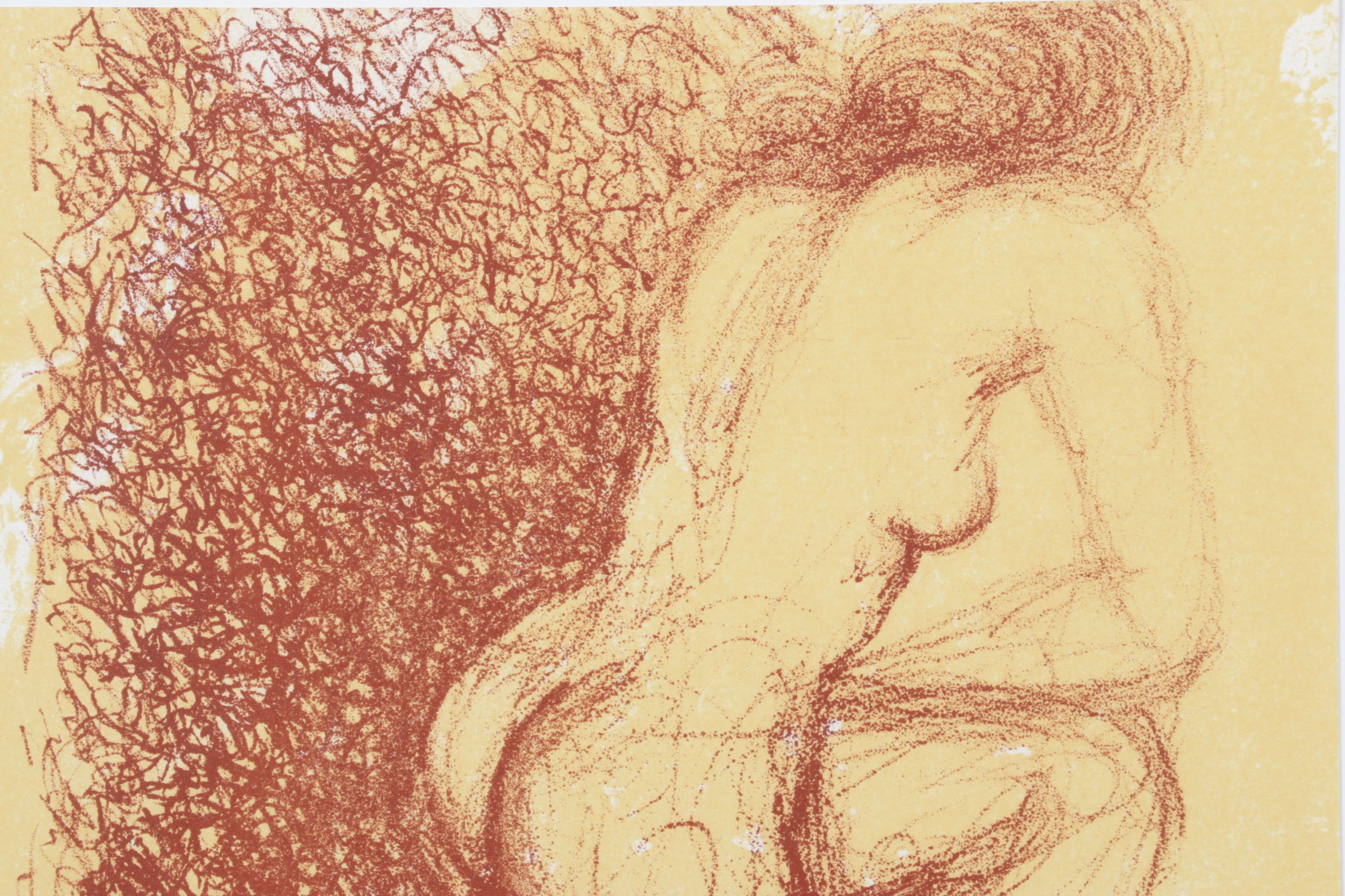 Salvador Dalí Color Lithograph From "Hommage à Meissonier," 1967