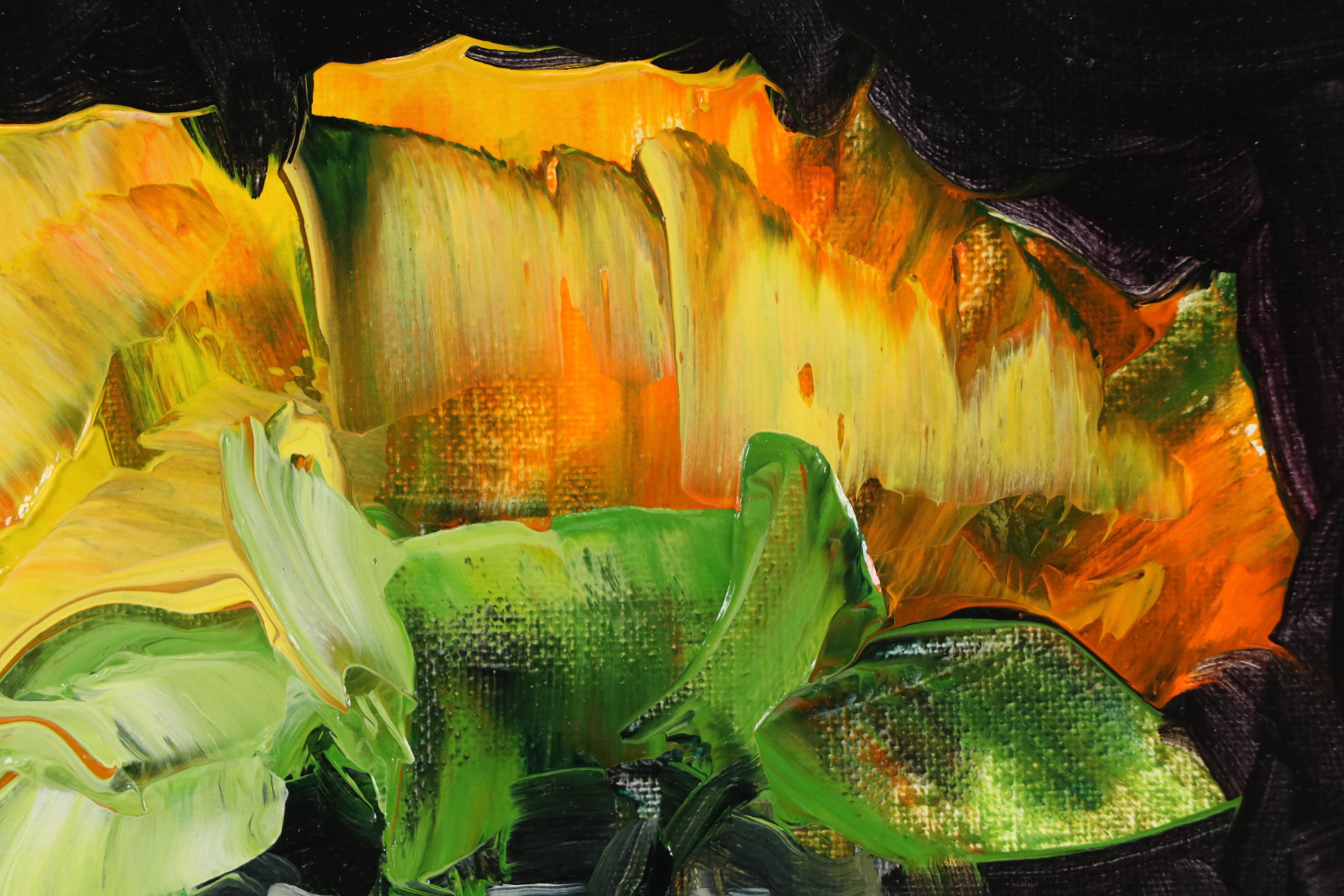 José M. Lima Floral Still Life Oil Painting, 2025