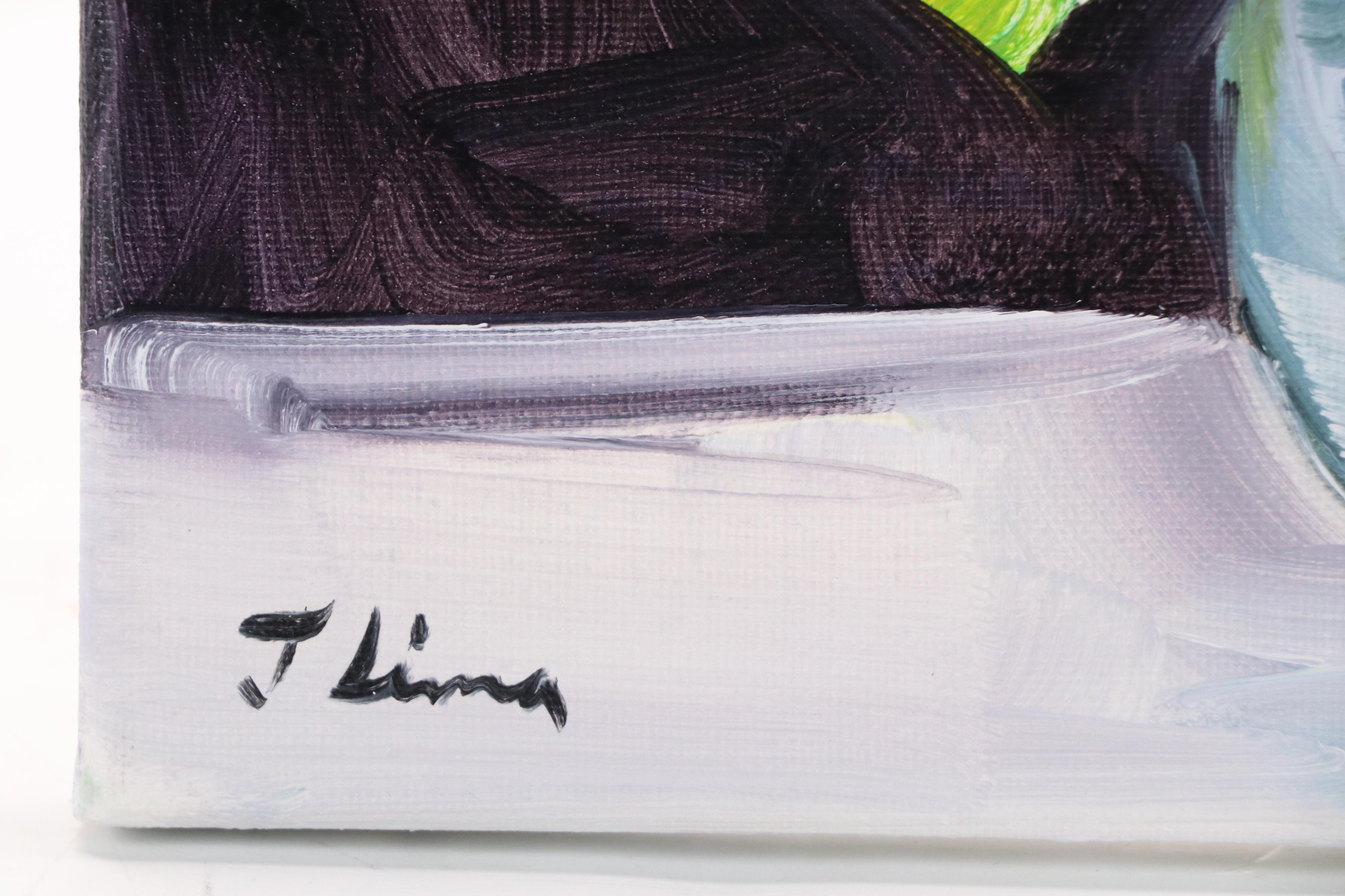 José M. Lima Floral Still Life Oil Painting, 2025