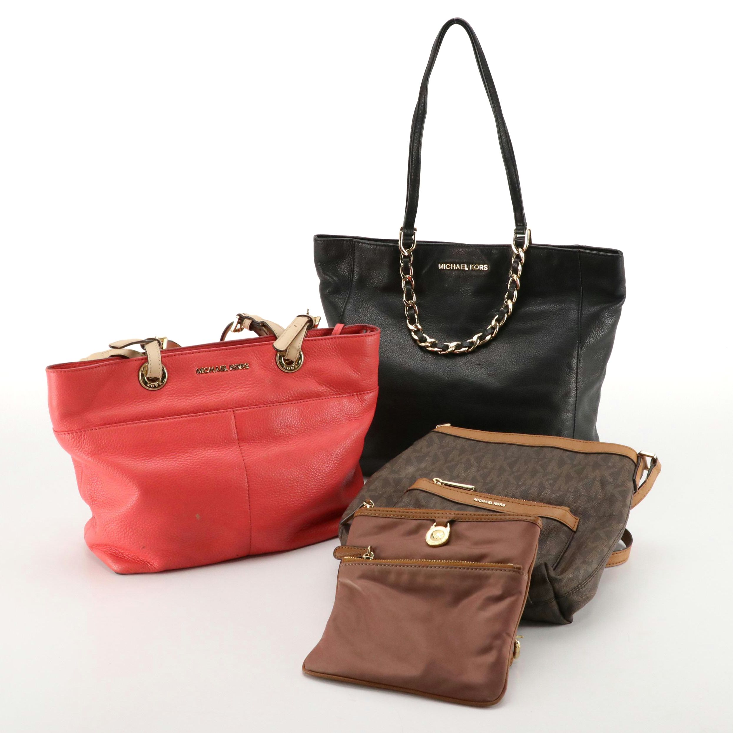 Michael & Michael Michael Kors Leather, Canvas & Nylon Shoulder Bags & Crossbody
