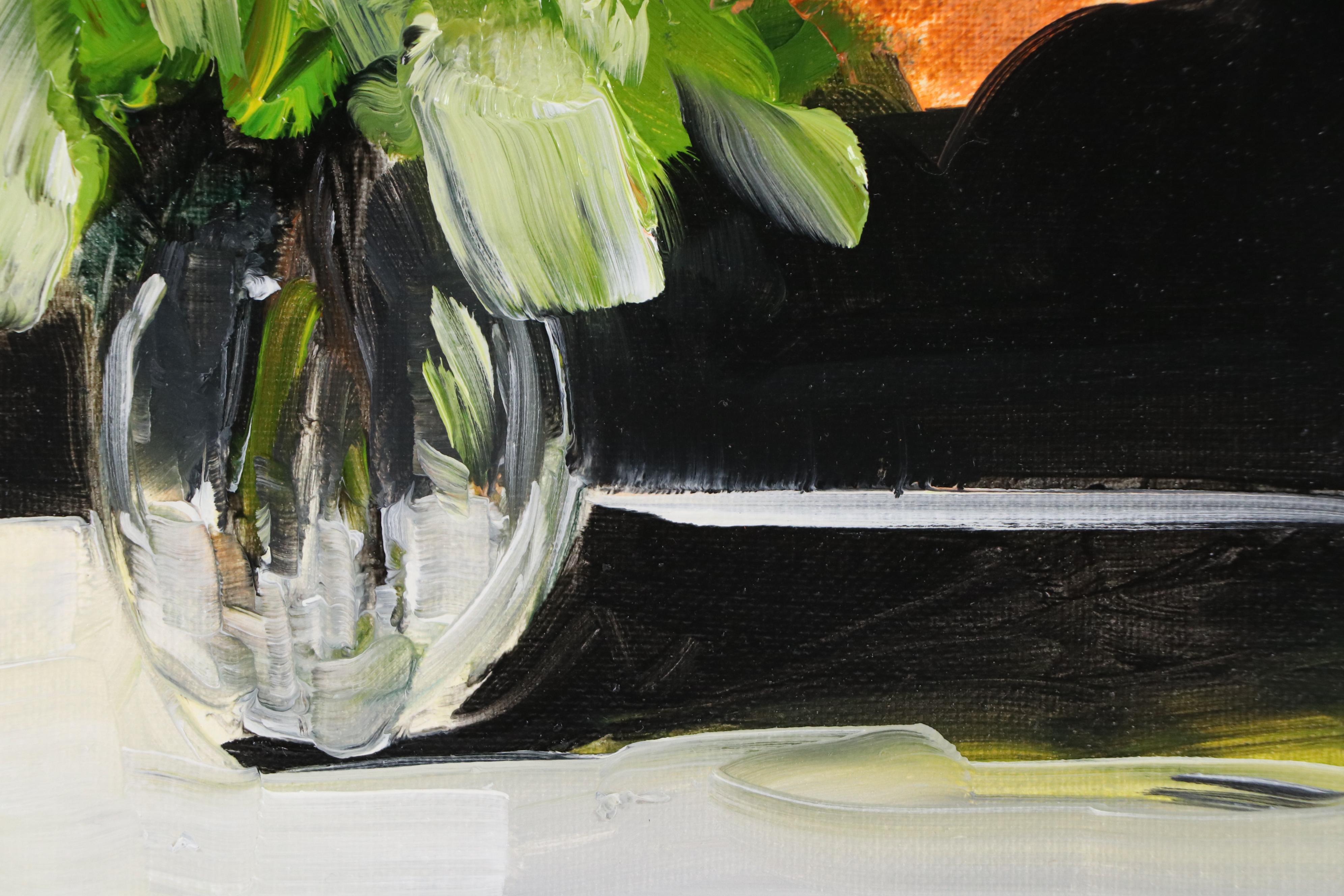 José M. Lima Floral Still Life Oil Painting, 2025