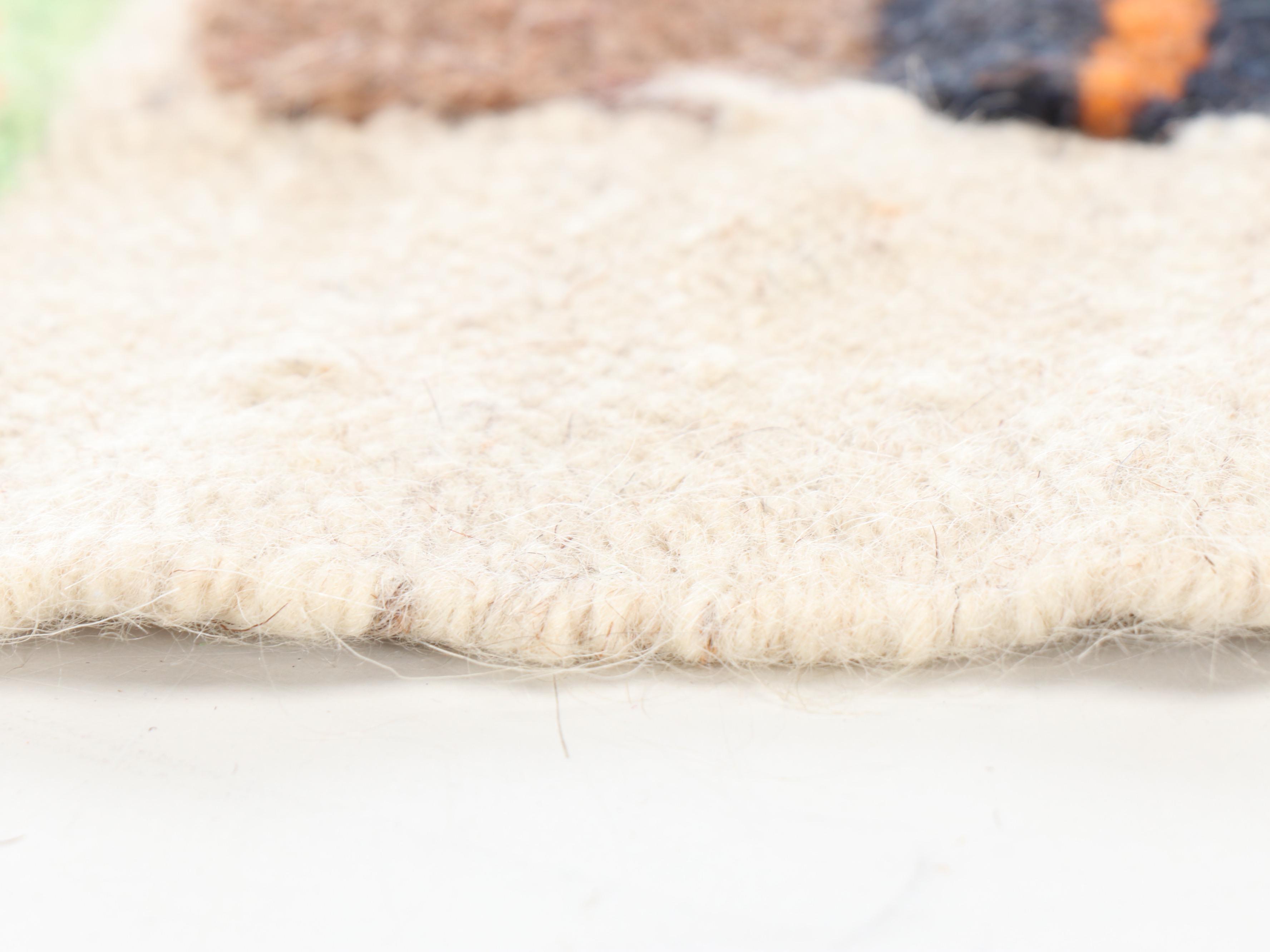 Egyptian Kilim Woven Wall Hanging with Rod