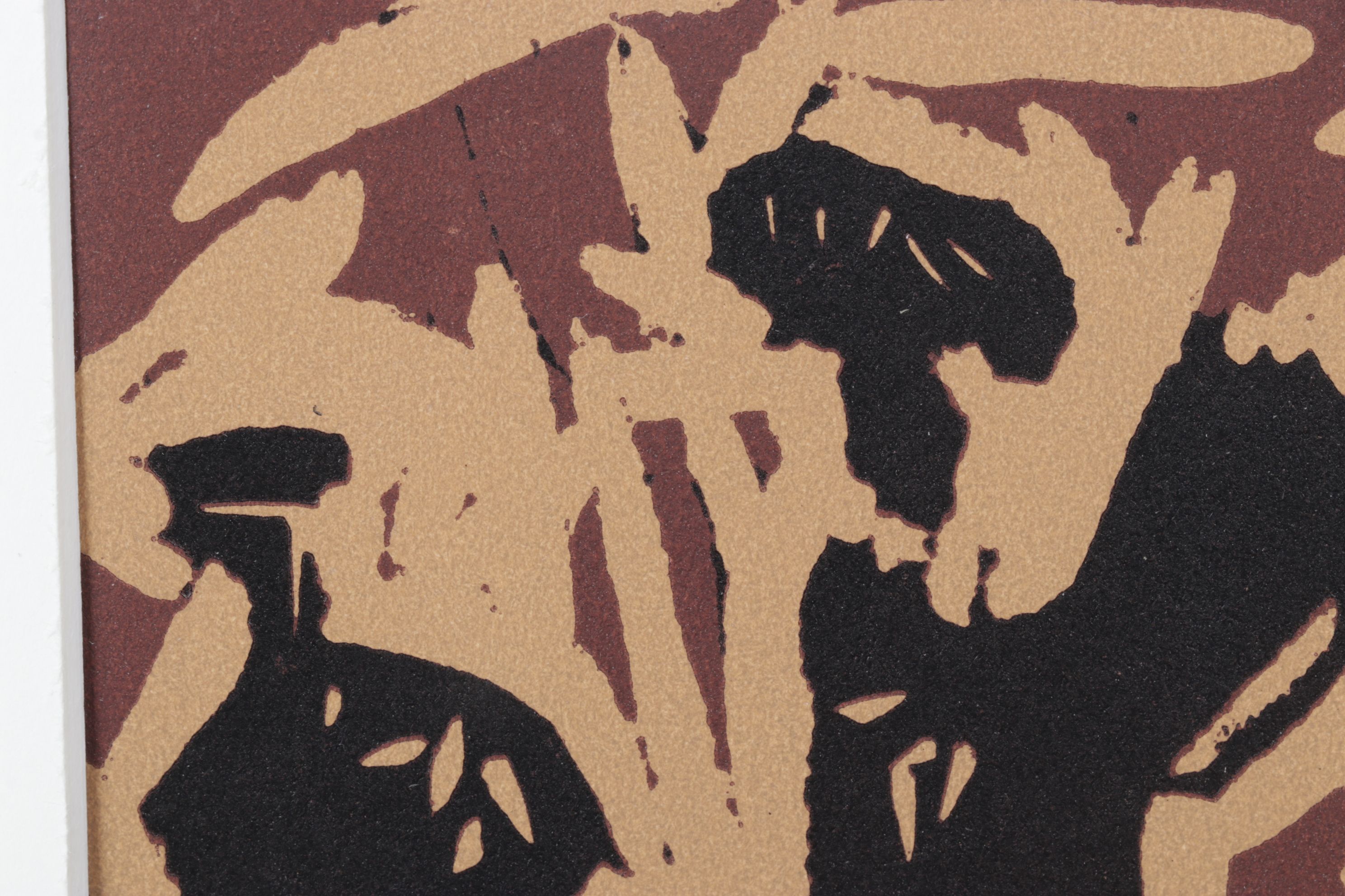 Pablo Picasso Linoleum Cut "The Banderillas," 1962