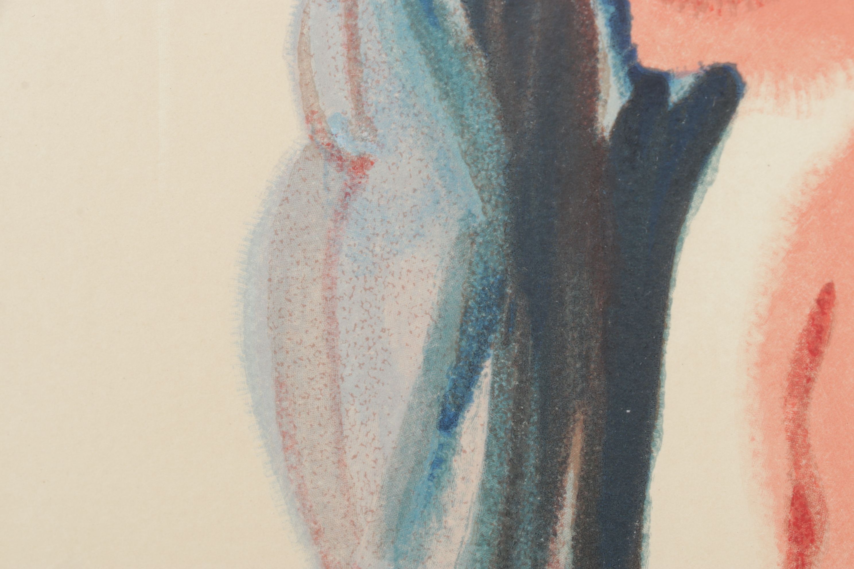 Salvador Dalí Wood Engraving "Rencontre de Dante et Béatrice," 1960-1964