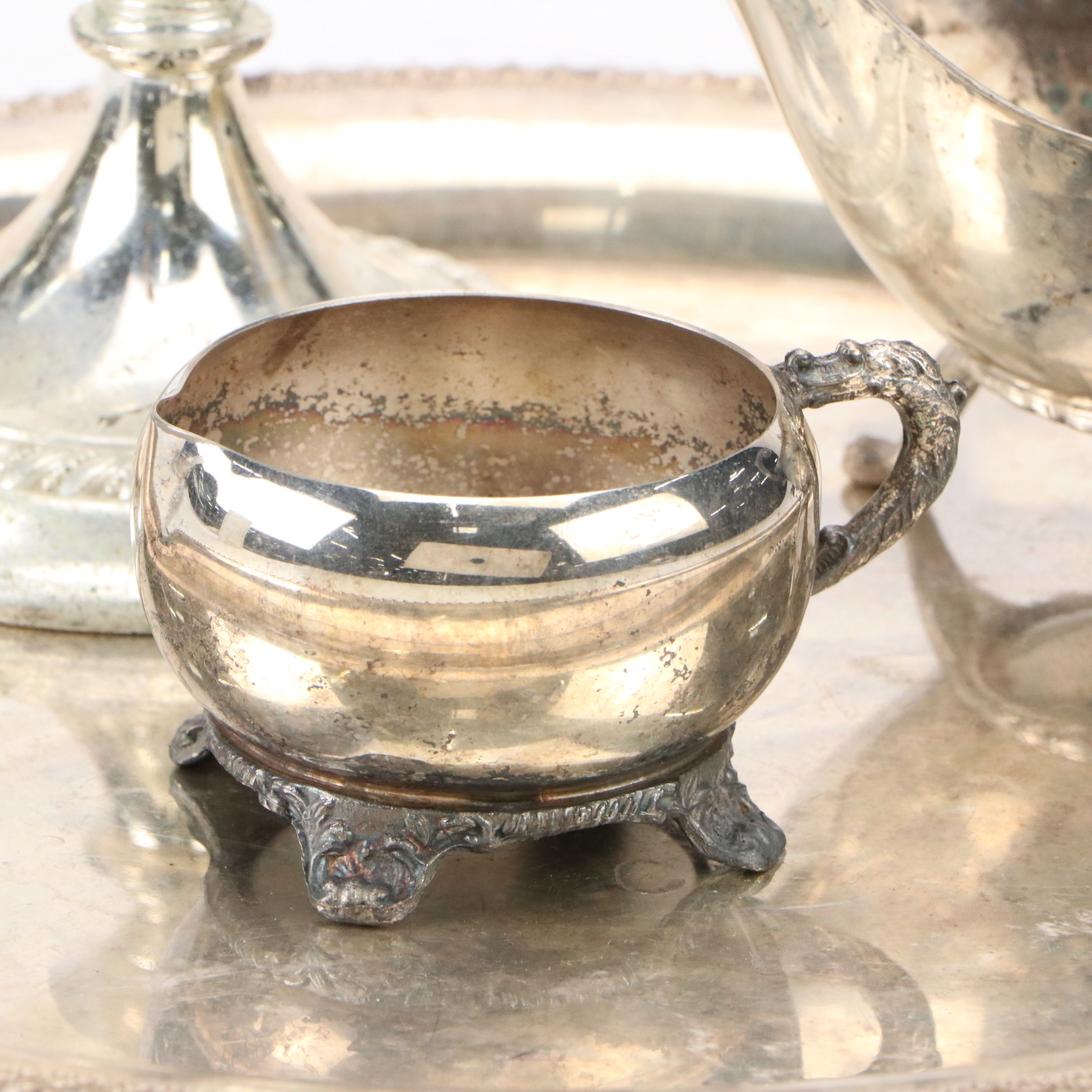 W & S Blackinton, Wilcox, and Other Silver Plate Table Accessories