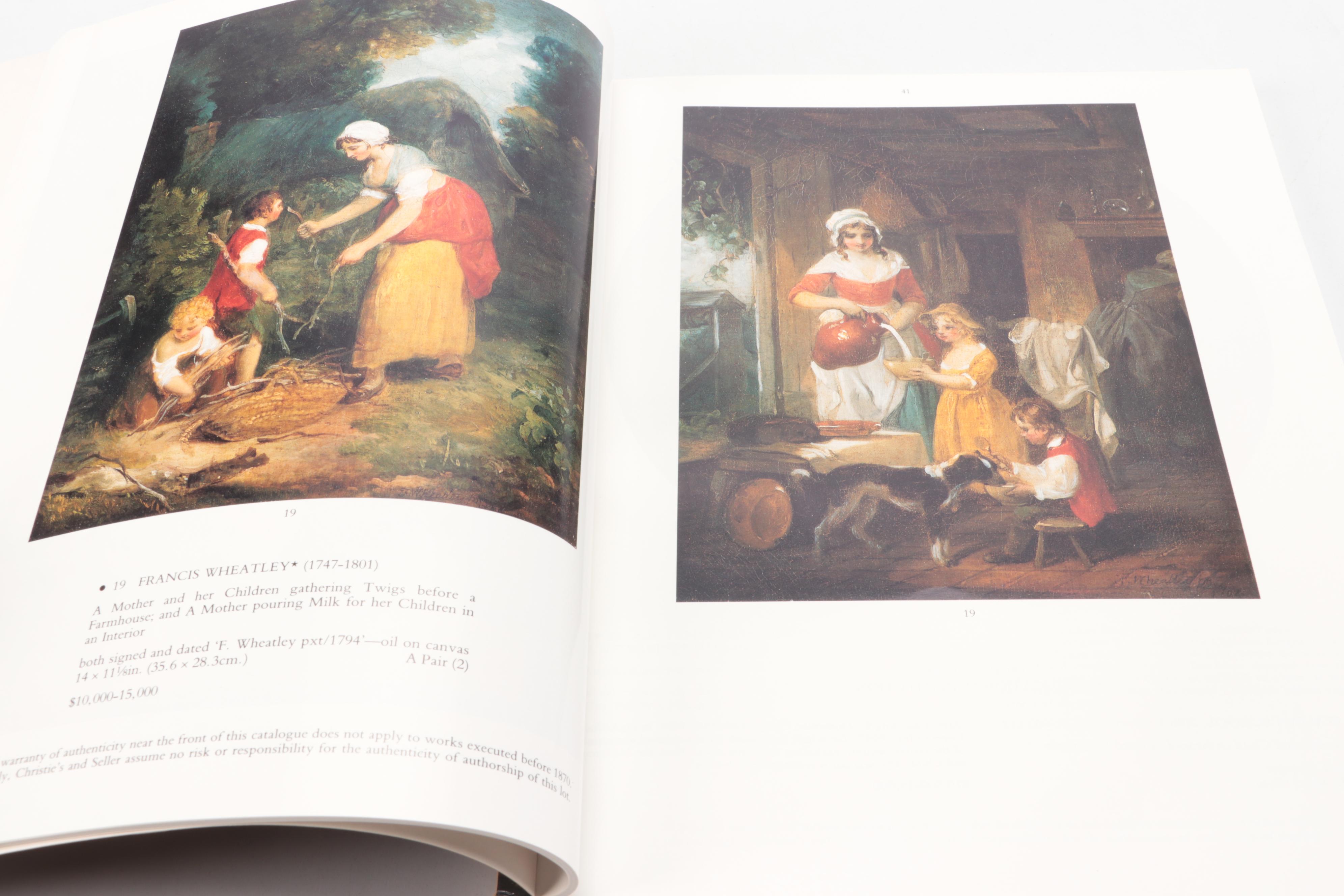 Christie's Old Master Paintings, Drawings, & More Auction Catalogs, Late 20th C.