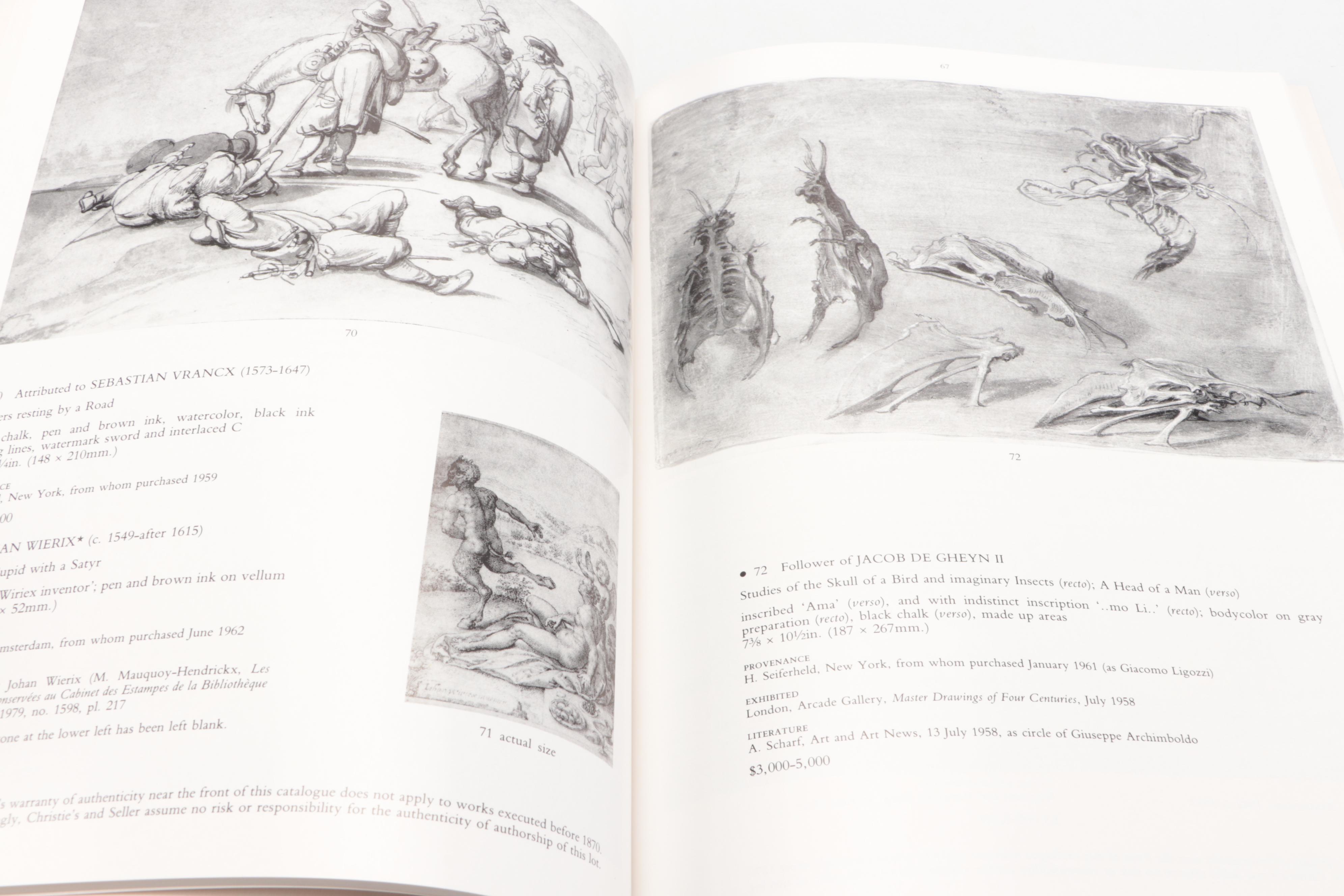 Christie's Old Master Paintings, Drawings, & More Auction Catalogs, Late 20th C.