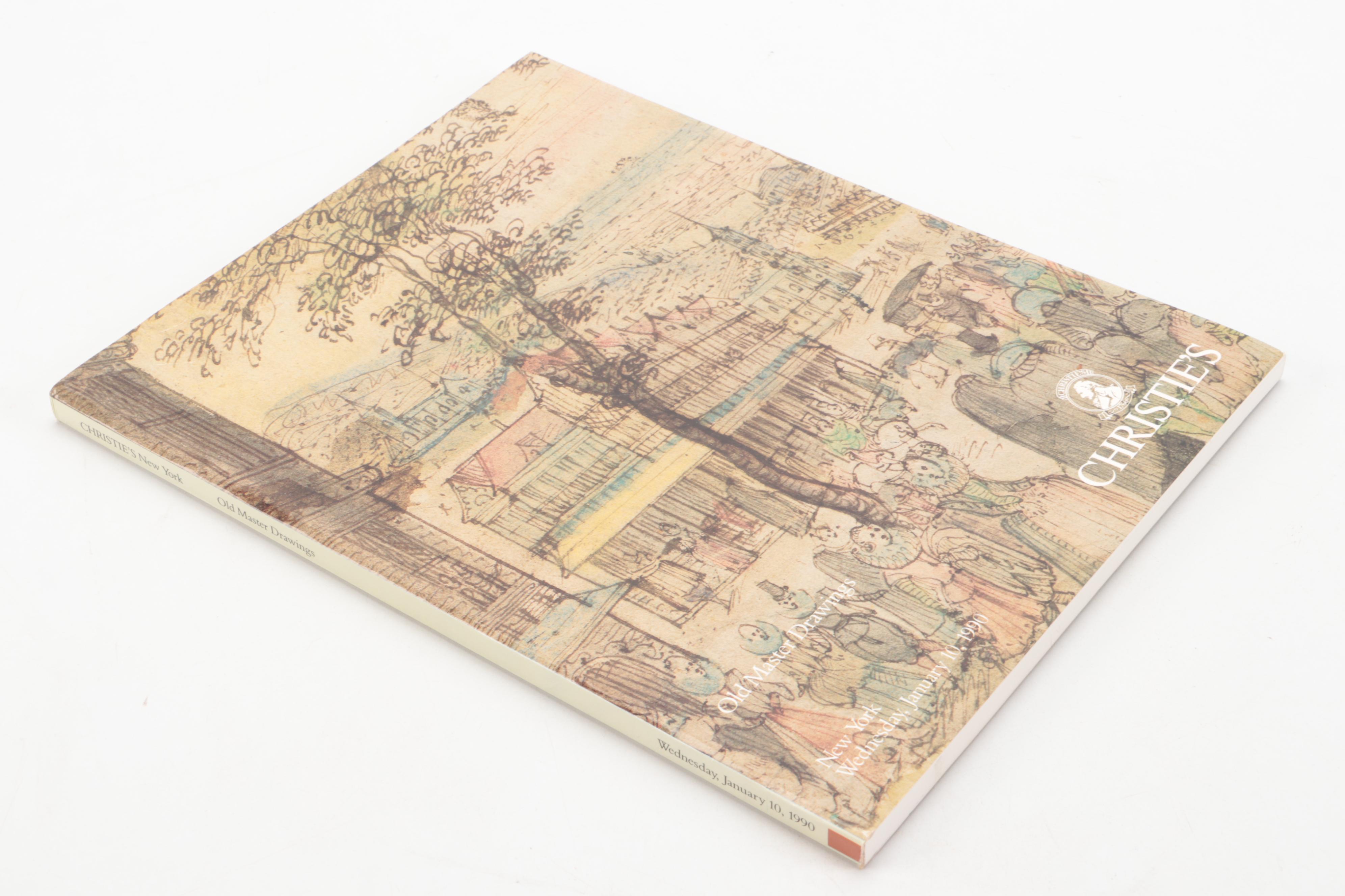 Christie's Old Master Paintings, Drawings, & More Auction Catalogs, Late 20th C.